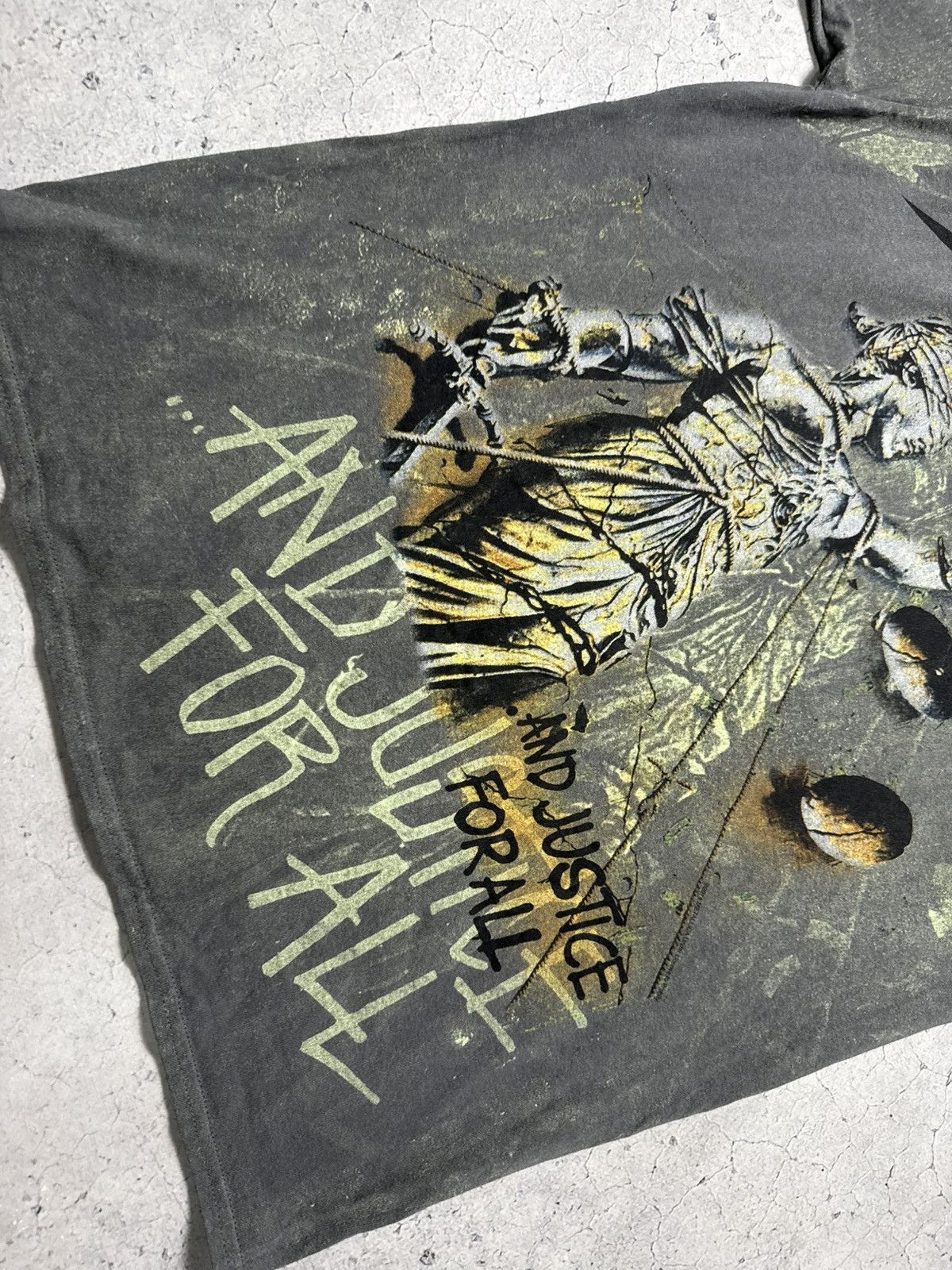 Metallica Metallica Vintage 90’s Rock Over Print Band Shirt Size US M / EU 48-50 / 2 - 6 Thumbnail