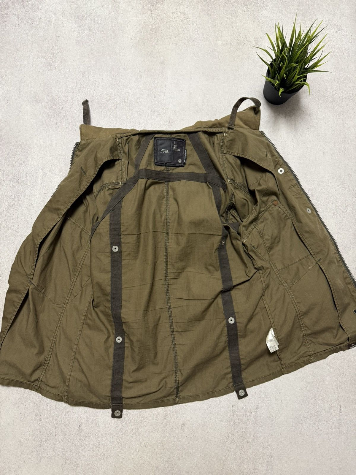 G-Star Vintage G Star Raw Jacket Multopocket Avant-Garde y2k 90s Size US L / EU 52-54 / 3 - 10 Thumbnail