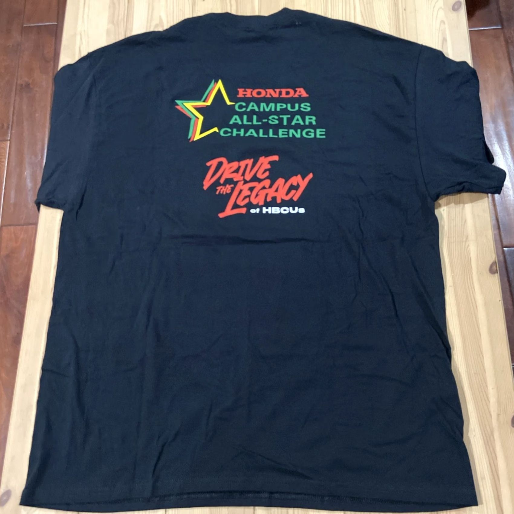 Honda VINTAGE Honda Campus All-Star Challenge T Shirt Black XL Men t-shirt Size US XL / EU 56 / 4 - 7 Thumbnail