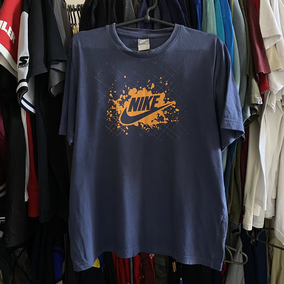 Vintage Vintage Nike Big Logo 2000’s Hype drill tee Size US M / EU 48-50 / 2 - 1 Thumbnail