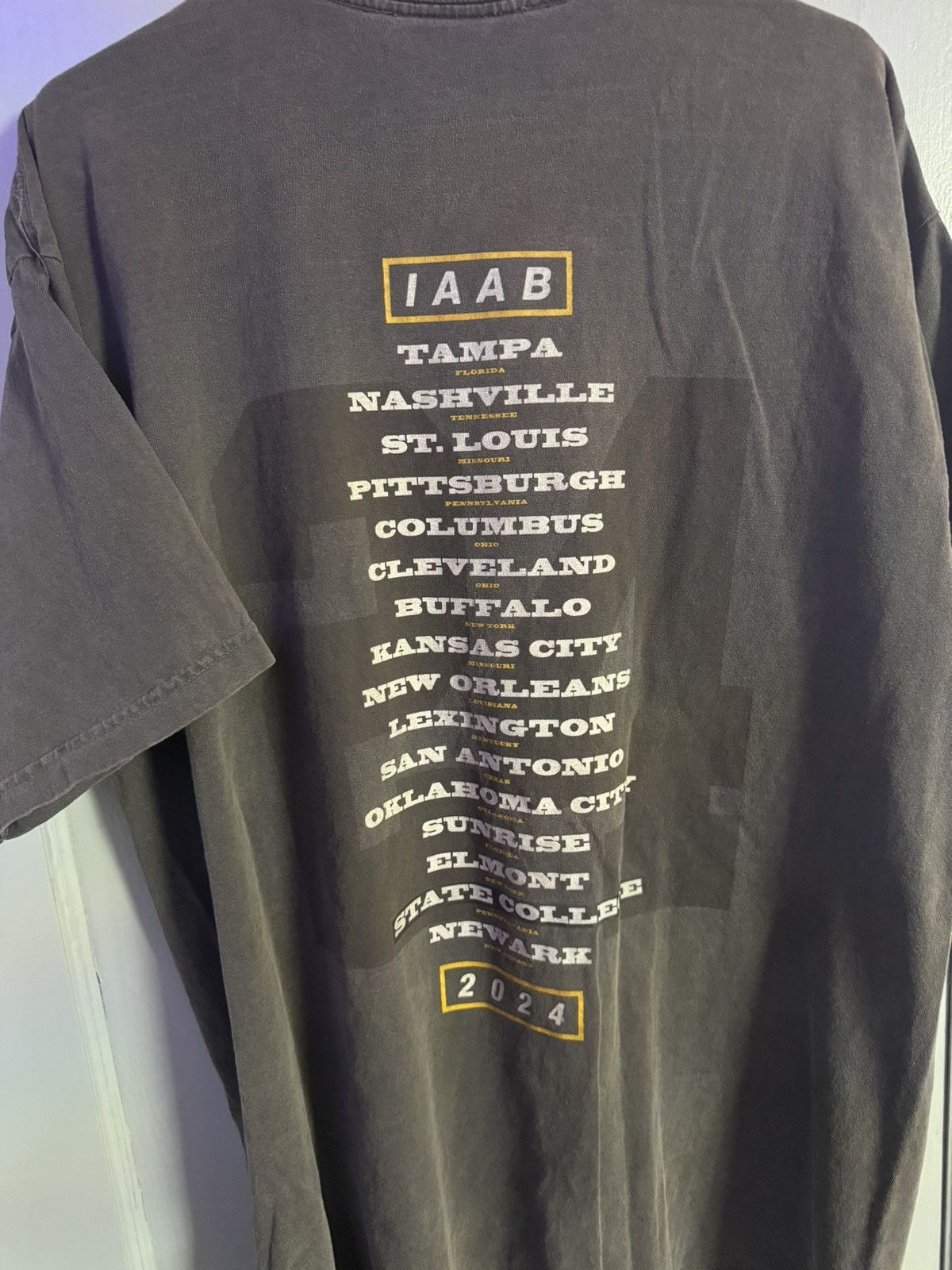 21 Savage × Band Tees × Drake DRAKE ITS ALL A BLUR BRAID tour tee XL Size US XL / EU 56 / 4 - 4 Thumbnail