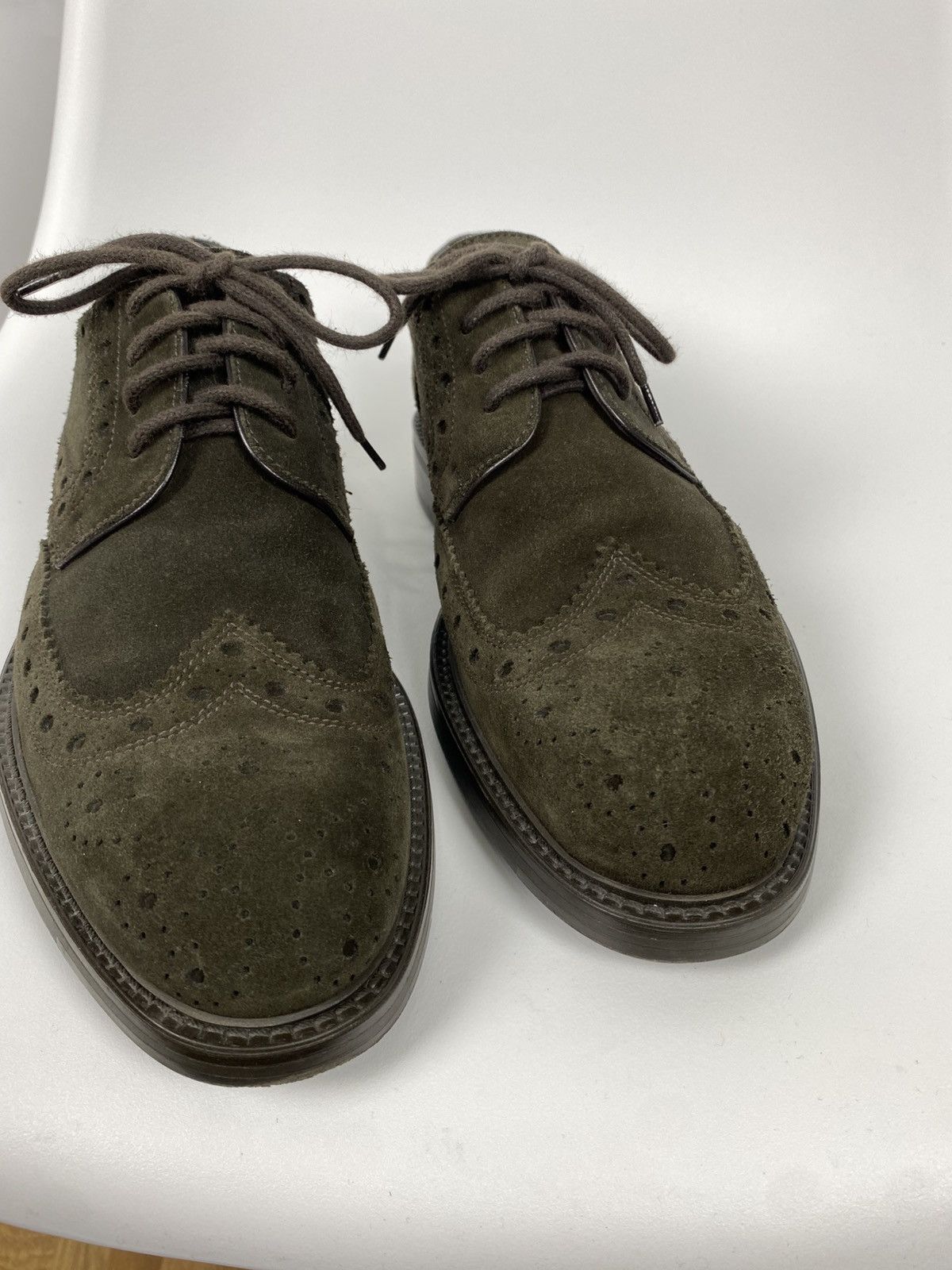 Other Atelson Paris Genuine Suede Derby Brogues size 41 Size US 8 / EU 41 - 5 Thumbnail