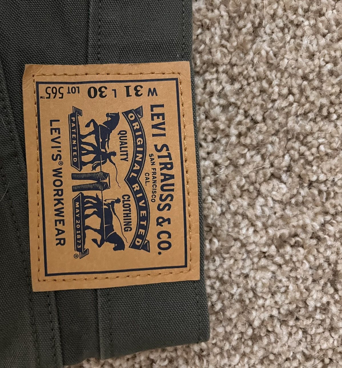 Levi's Levi Double Knee Pant Size US 31 - 4 Thumbnail