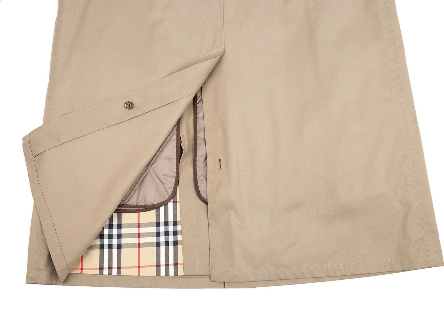 Burberry Insulated Liner Nova Check Overcoat Mocha Size 42 Size US XS / EU 42 / 0 - 16 Thumbnail