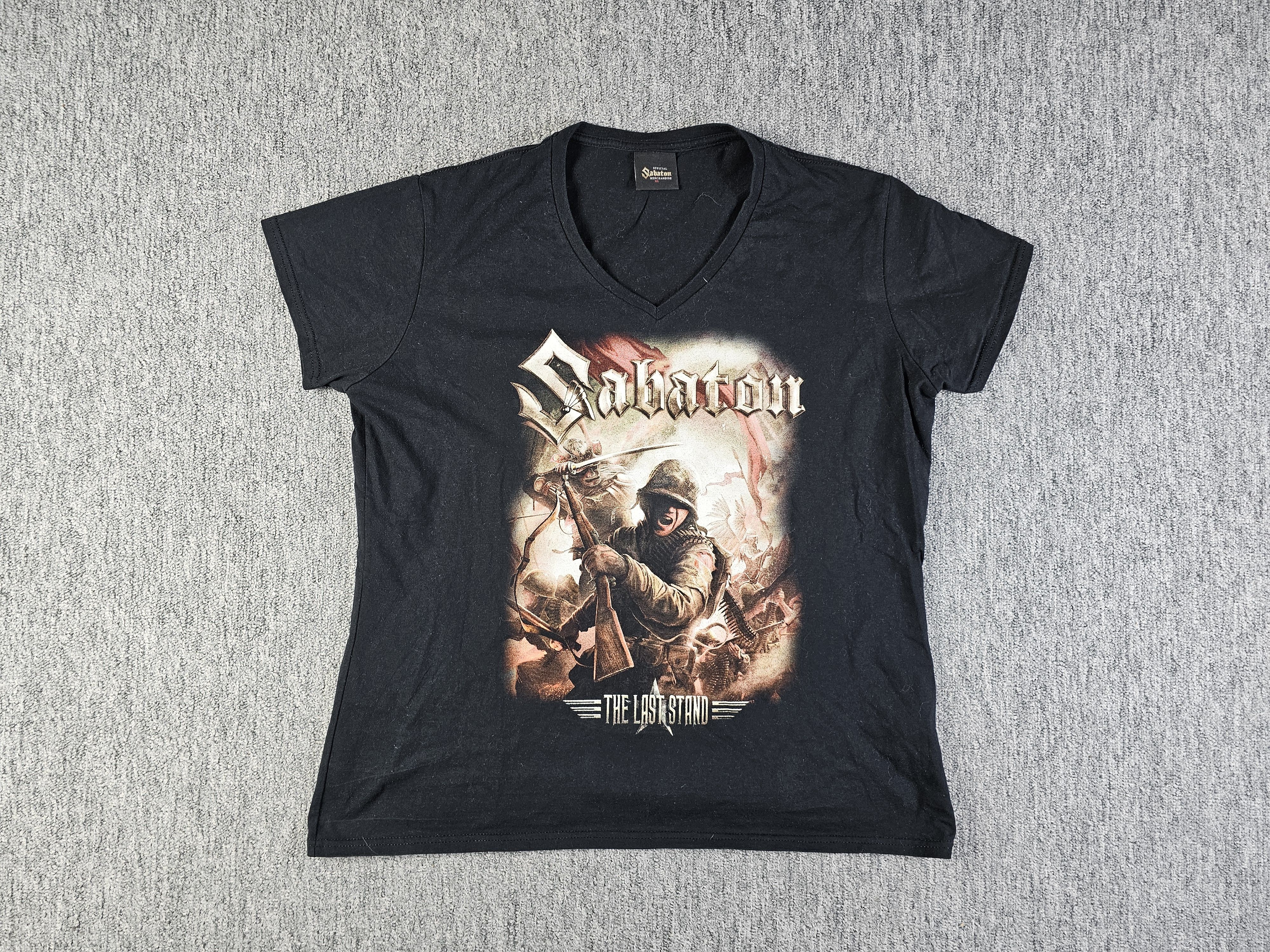 Other Sabaton T-Shirt Women XL The Last Stand Black Band Tee Size US XL / EU 56 / 4 - 4 Thumbnail