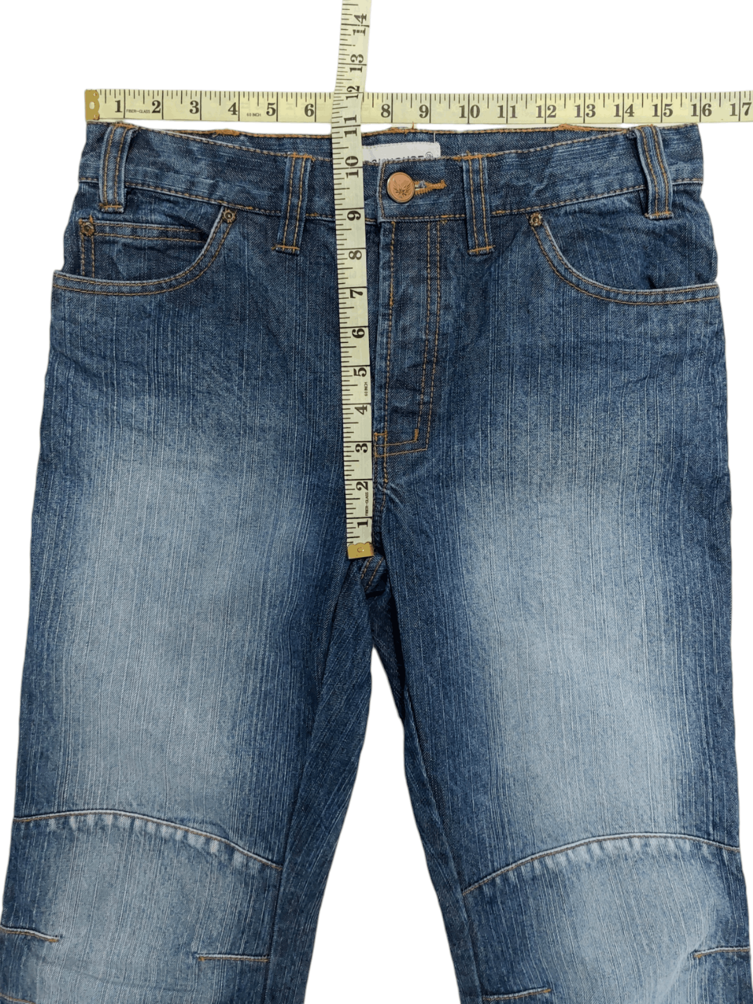 Vintage 💥Clockhouse Biker Denim Size US 32 / EU 48 - 14 Thumbnail