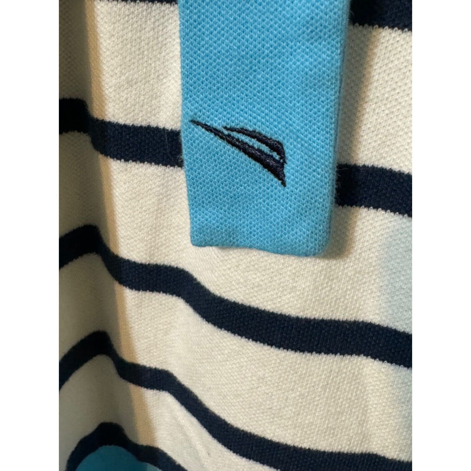 Nautica Nautica Dress Striped Cotton/Spandex Tie Waist Large Size L / US 10 / IT 46 - 6 Thumbnail