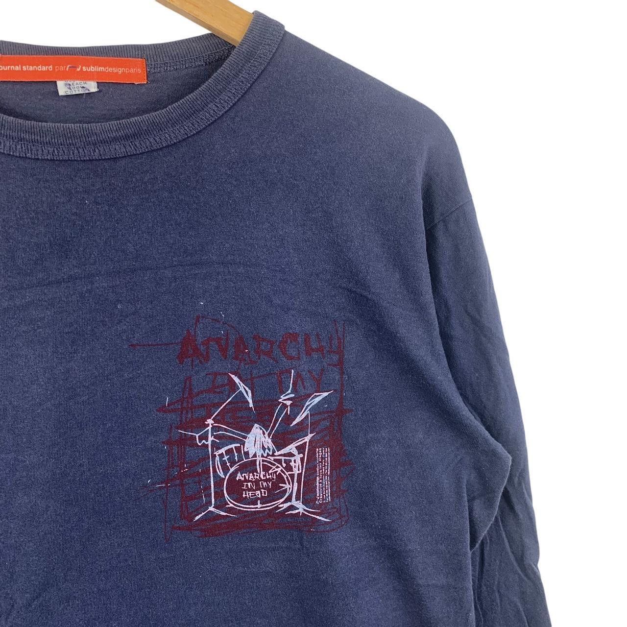 Jordan Brand JOURNAL STANDARD x SUBLIM DESIGN Anarchy Tee Shirt Top Long Size M / US 6-8 / IT 42-44 - 5 Thumbnail