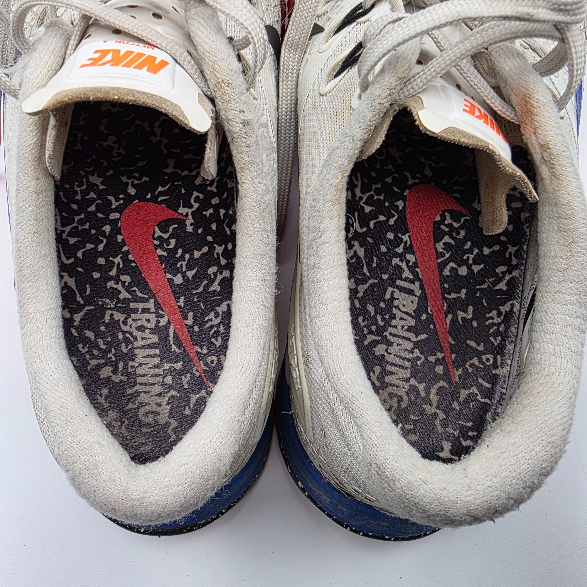 Nike Nike Metcon 4 XD Womens Size 7.5 White Red Blue Training Sho Size US 7.5 / IT 37.5 - 6 Thumbnail