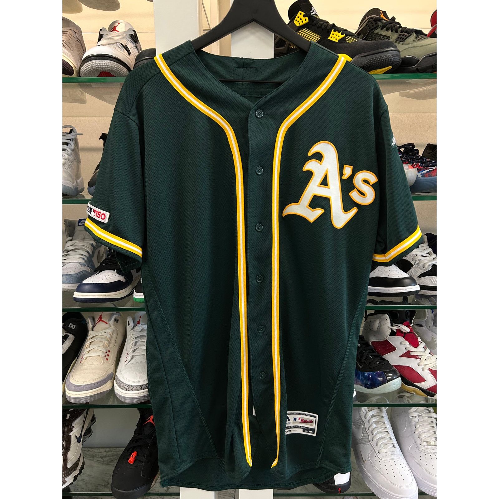 Mitchell & Ness Mitchell & Ness Oakland Athletics Cooperstown Jersey 44 M Size US M / EU 48-50 / 2 - 1 Thumbnail