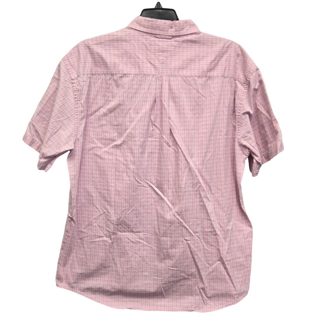 Tommy Hilfiger Tommy Hilfiger Mens 2XL Cotton Short Sleeve Button Up Shirt Size US XXL / EU 58 / 5 - 3 Thumbnail