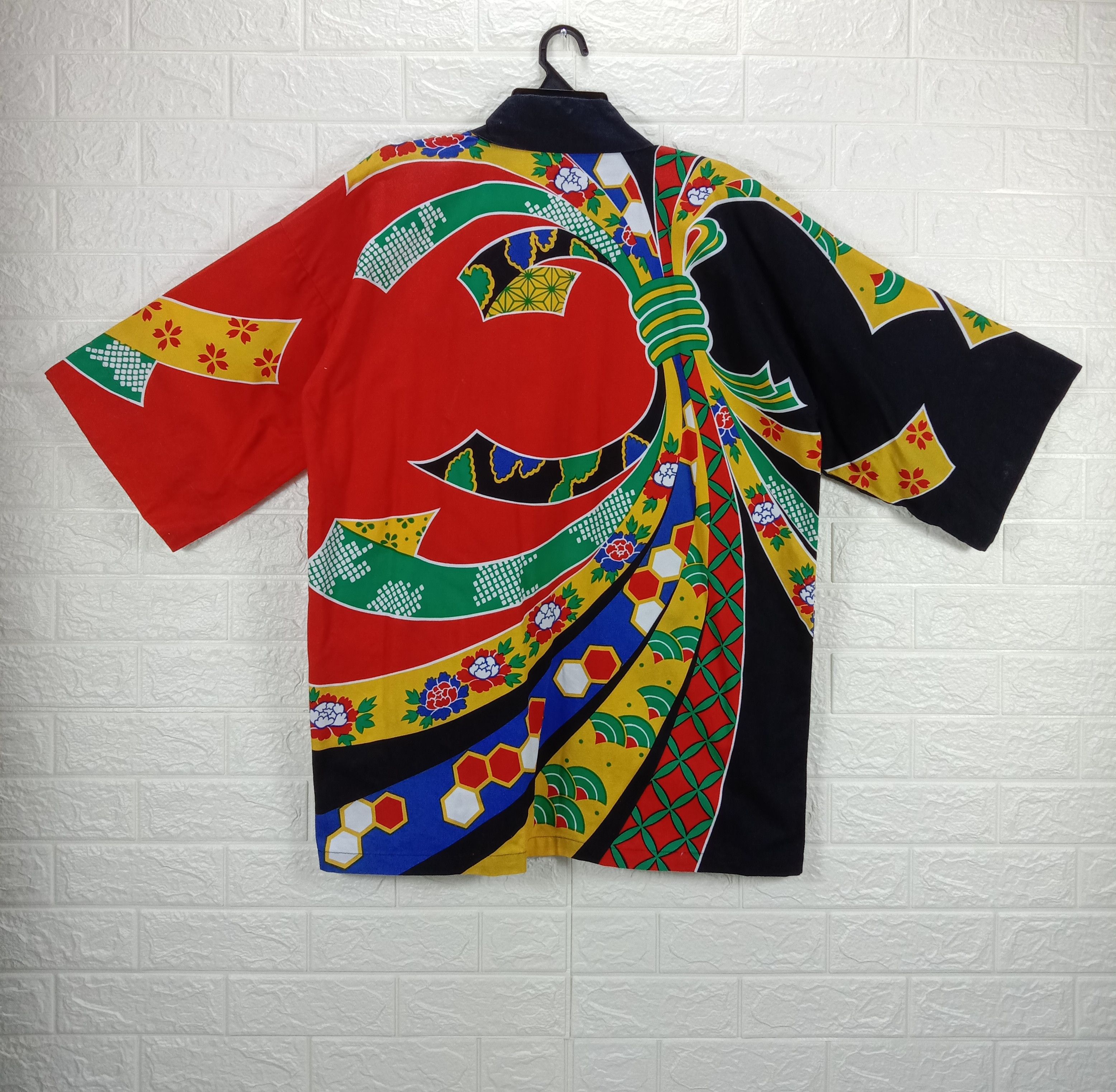 Japanese Brand Vintage Kimono Noragi Haori Hanten Art Cardigan Size US XL / EU 56 / 4 - 1 Thumbnail