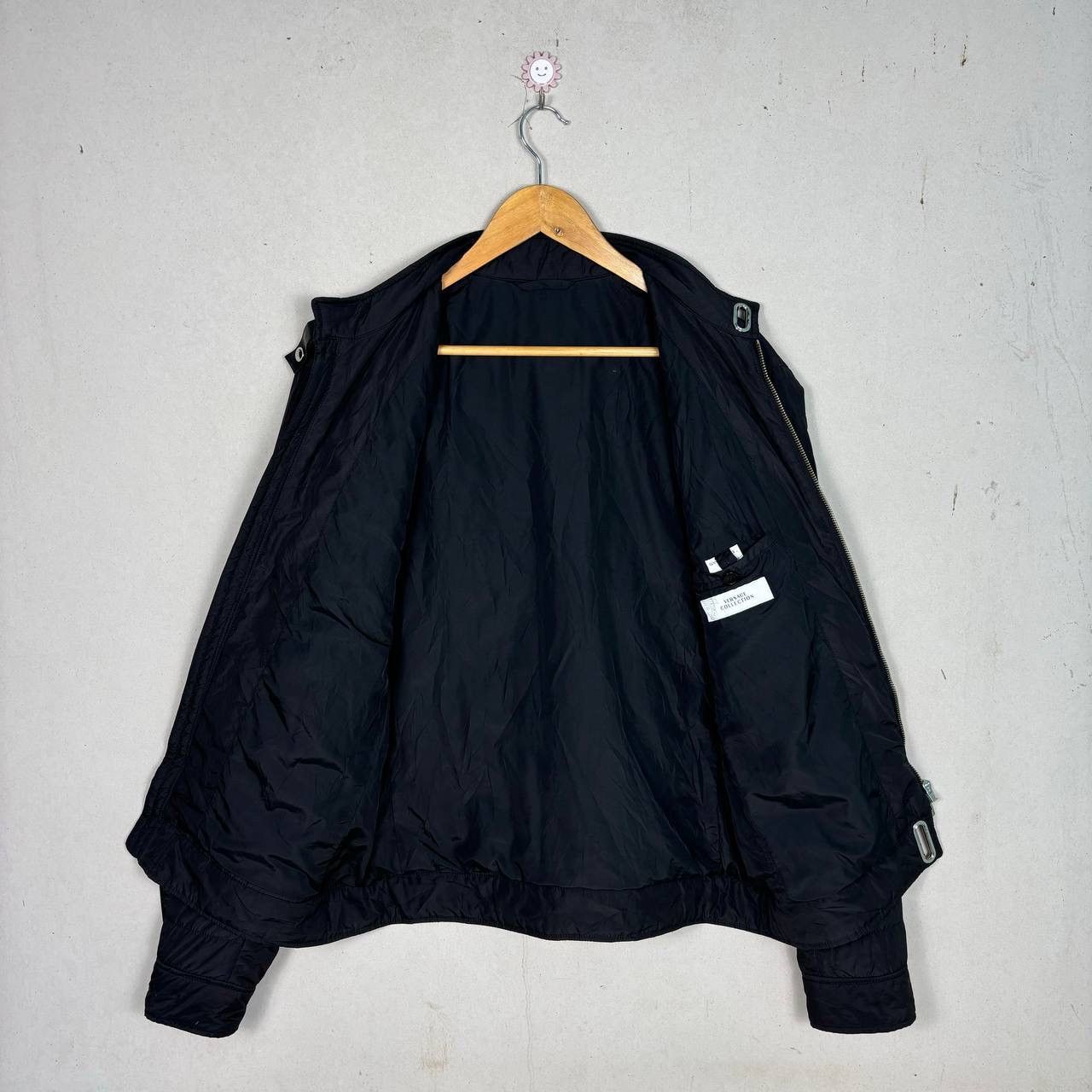 Versace Gianni Versace Black Single Rider Bomber Jacket Size US M / EU 48-50 / 2 - 4 Thumbnail