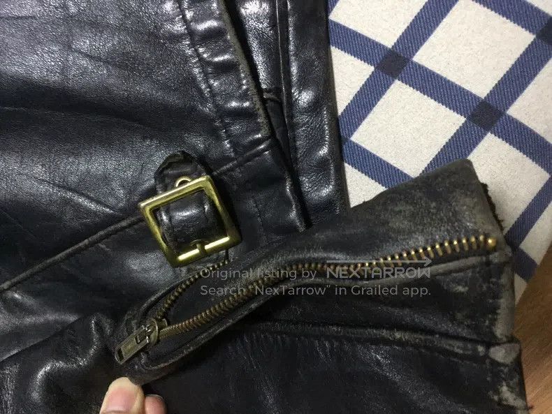 Other Vintage cycling leather jacket Size US XS / EU 42 / 0 - 8 Thumbnail