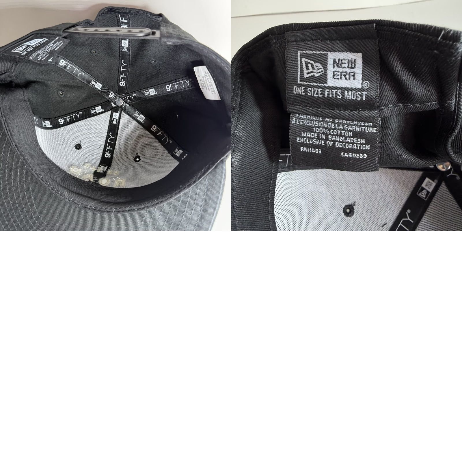 New Era New Era 9Fifty Snapback Willie Nelson On The Road Again Black Cap Live Nation Cap Mens One Size Sung Black Size ONE SIZE - 8 Thumbnail