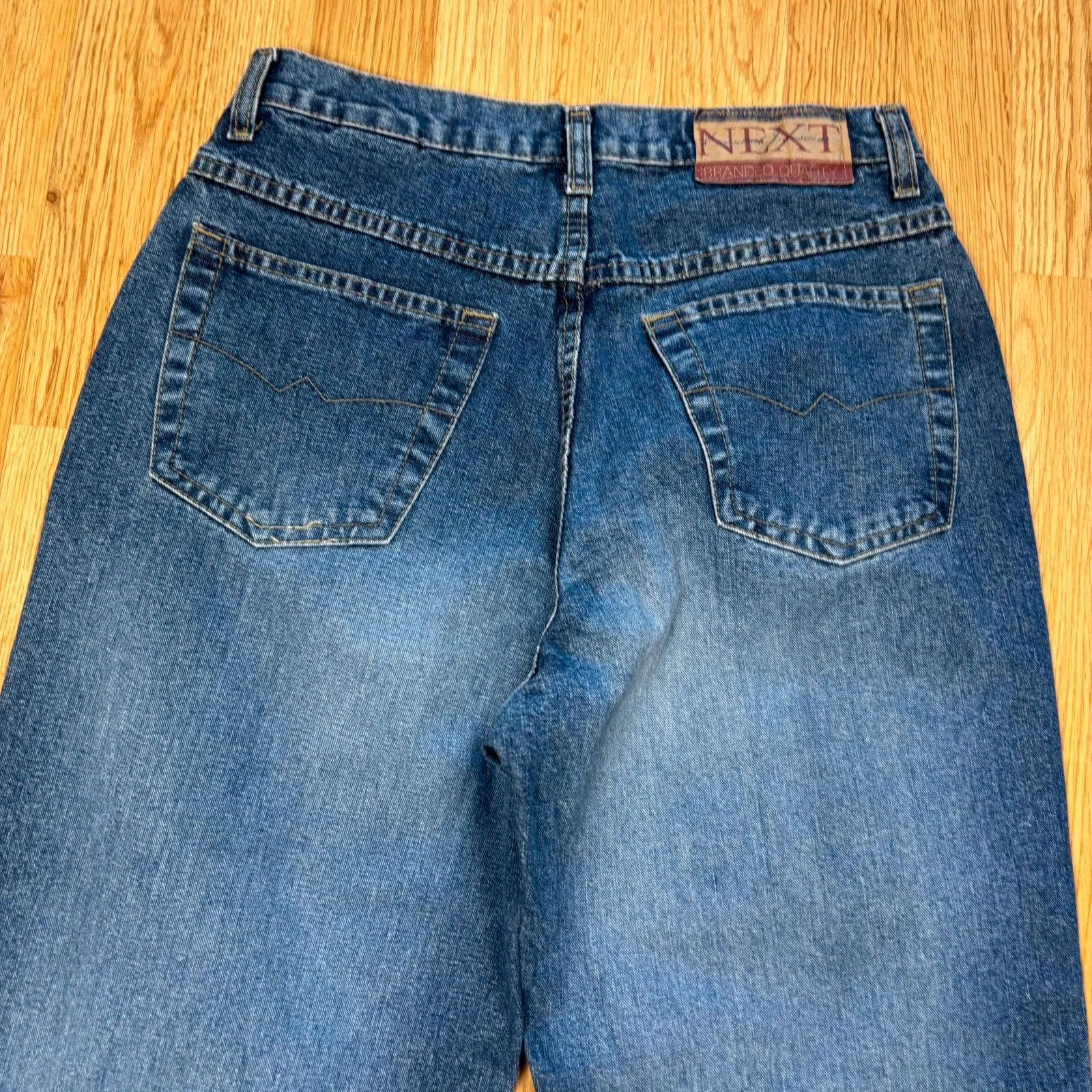 NEXT Next Straight Leg Jeans Size 30" / US 8 / IT 44 - 8 Thumbnail