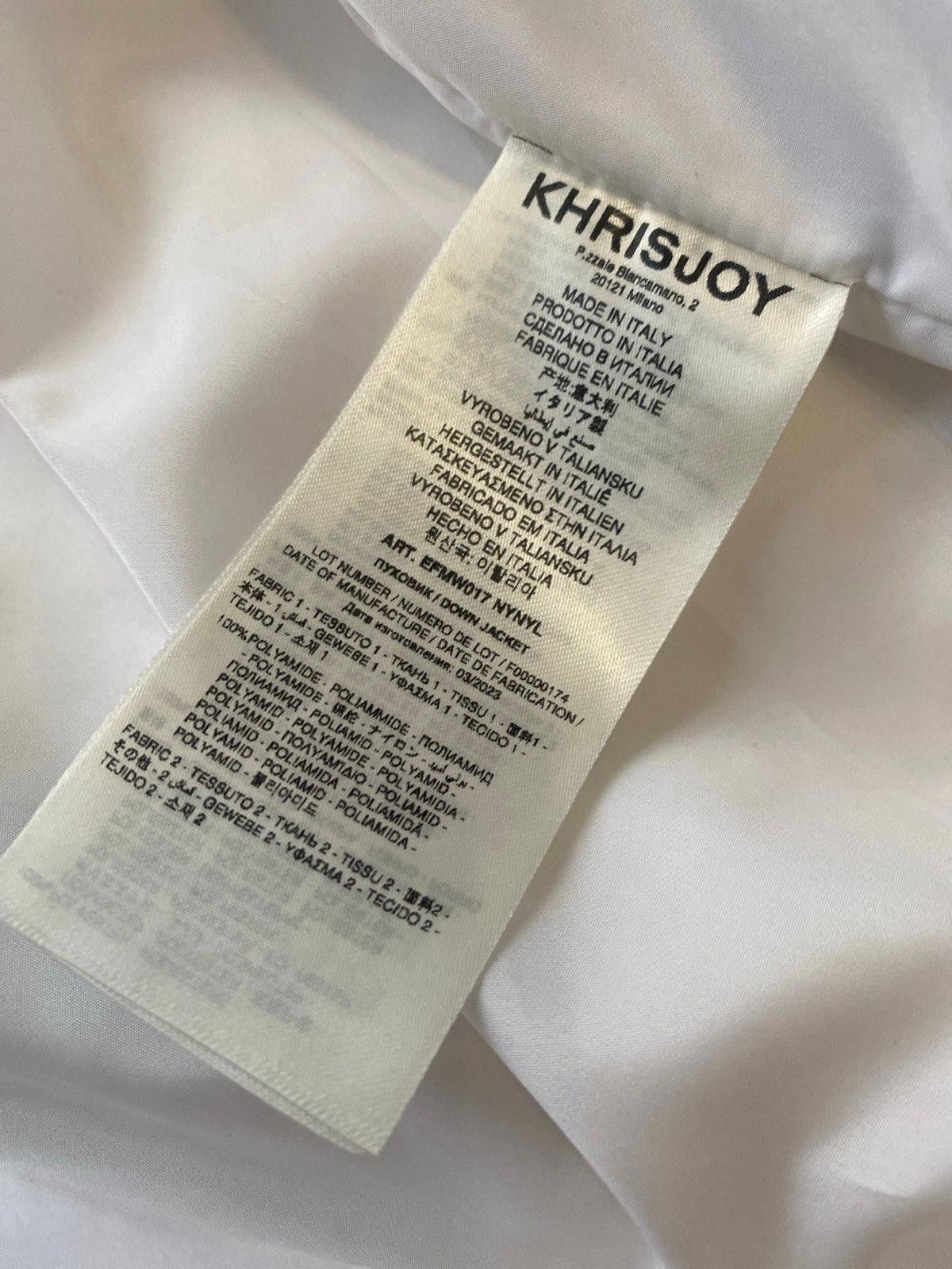 Khrisjoy Khrisjoy Crop Puff Jacket | White Sz 2 Size XS / US 0-2 / IT 36-38 - 11 Thumbnail