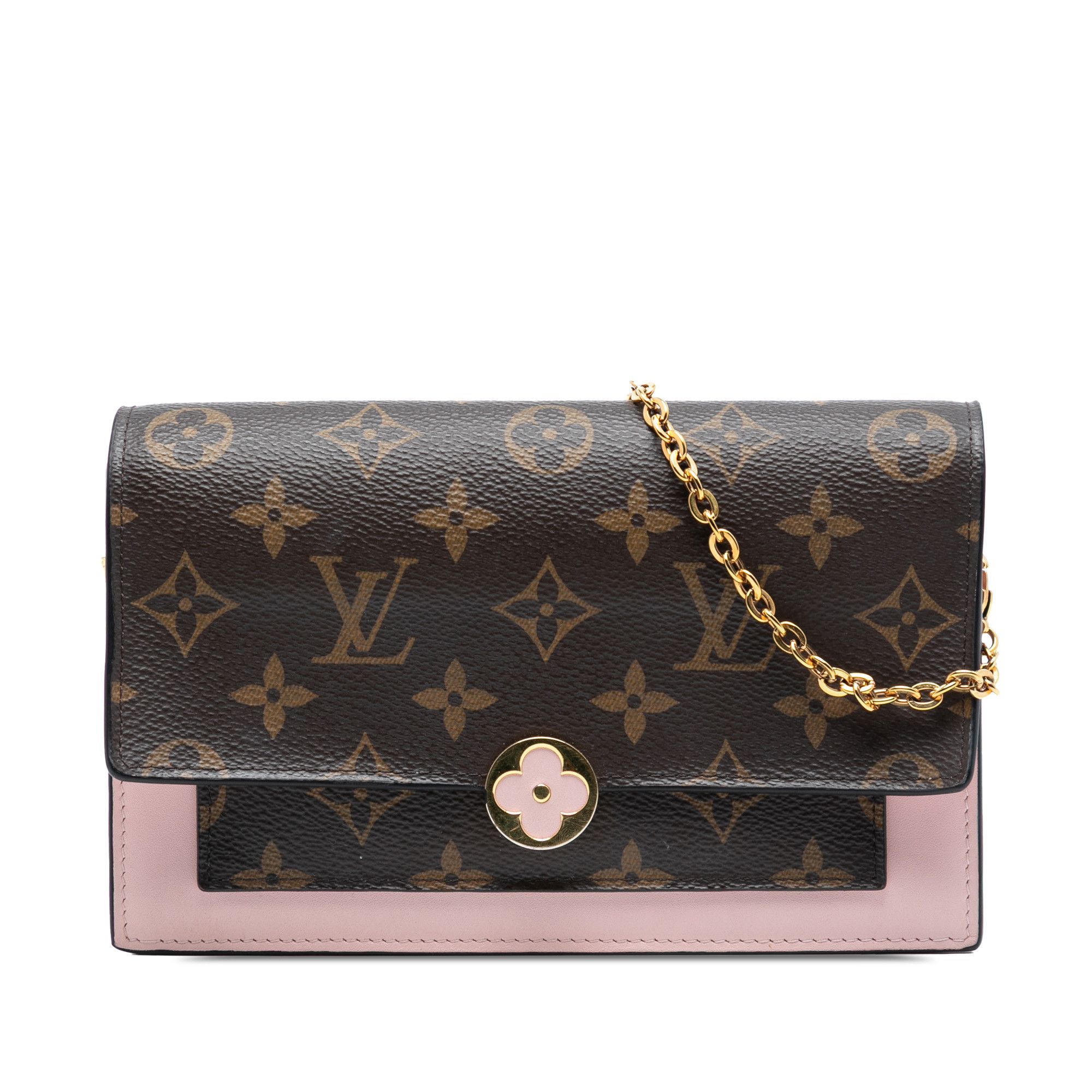 Louis Vuitton Louis Vuitton Monogram Flore Wallet On Chain Size ONE SIZE - 1 Thumbnail