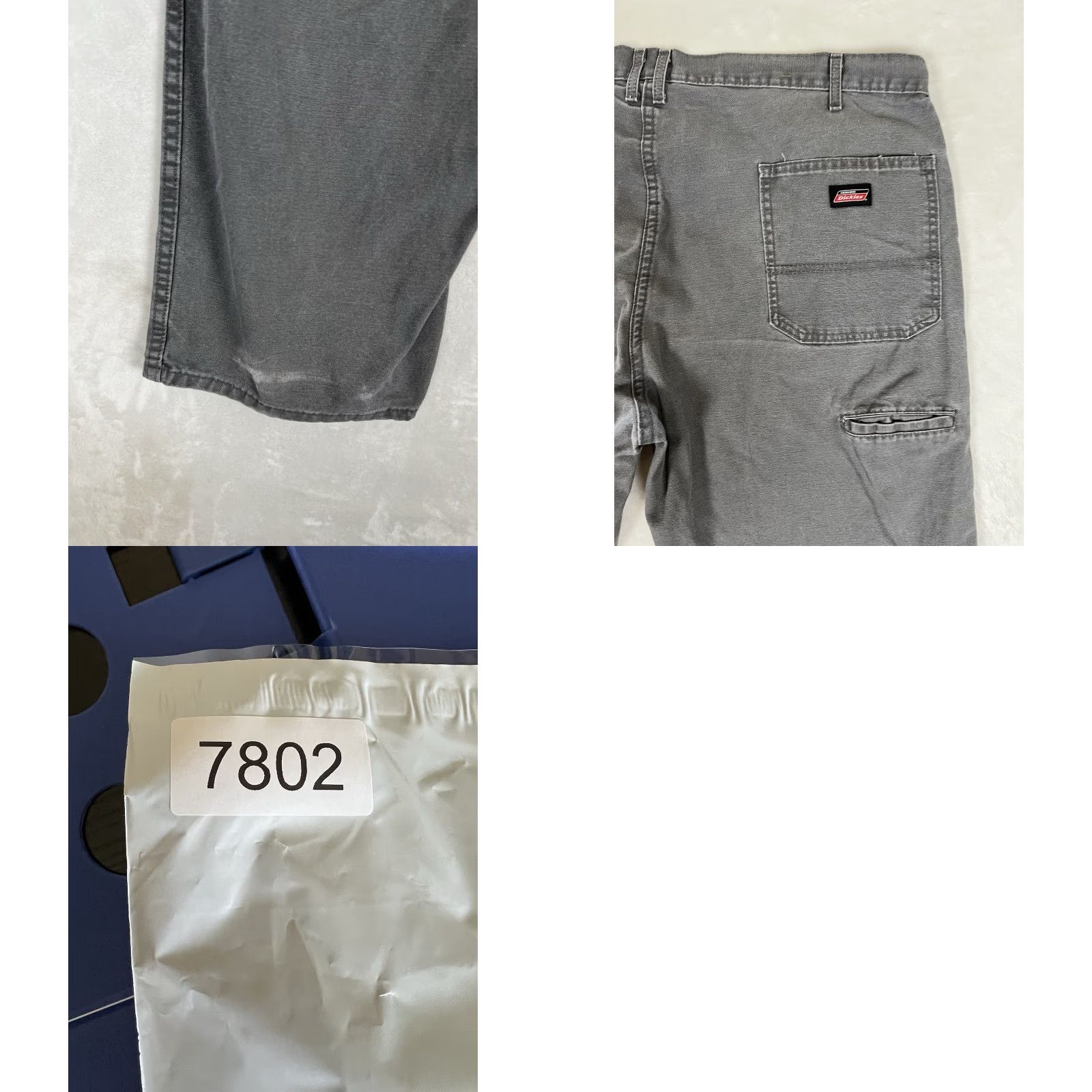 Dickies Dickies Men's Carpenter Pants Size 42x30 Gray Relaxed Fit Heavyweight Duck Workwear Casual Pants Mens Size US 42 / EU 58 - 8 Thumbnail