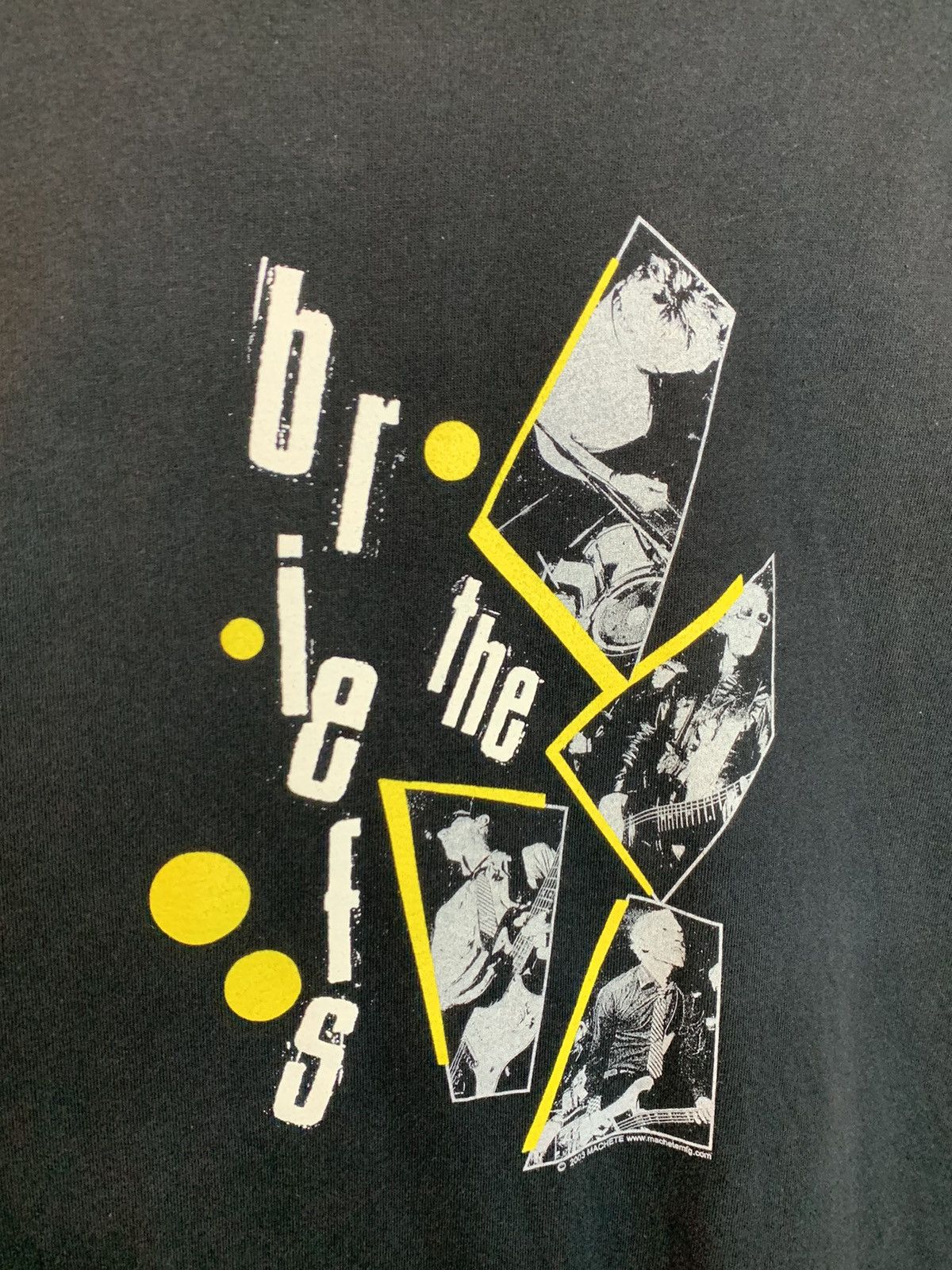 Band Tees RARE Vintage The Briefs Punk Band 2003 Machete Seattle Shirt Size US XL / EU 56 / 4 - 2 Thumbnail