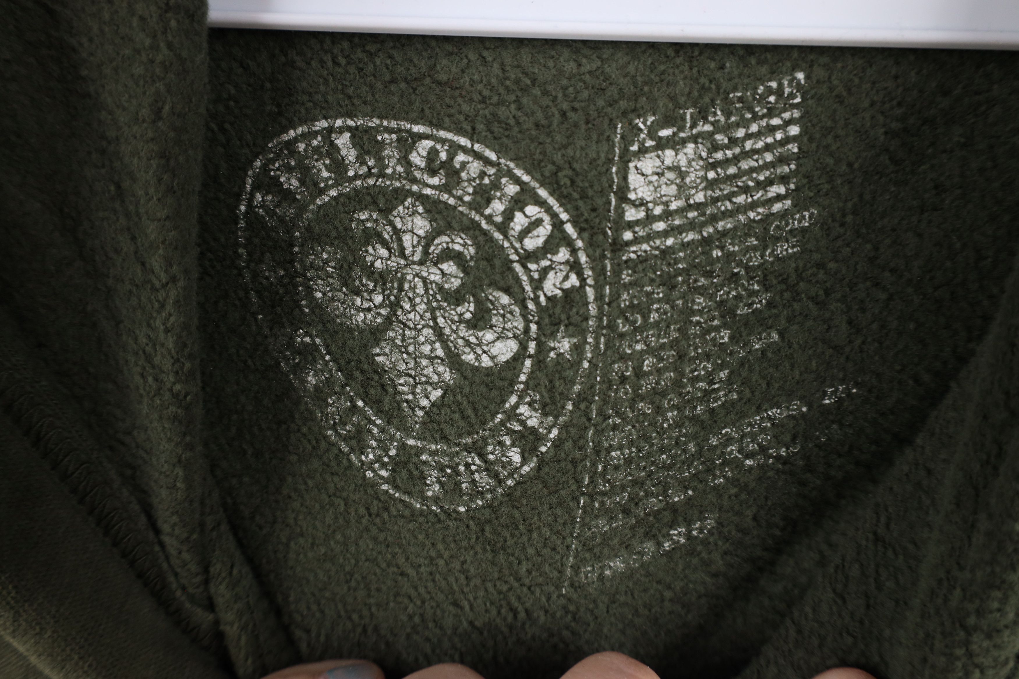 Affliction × Vintage Vintage Affliction Out Metallic Ribbed UFC MMA Hoodie Green Size US XL / EU 56 / 4 - 12 Thumbnail