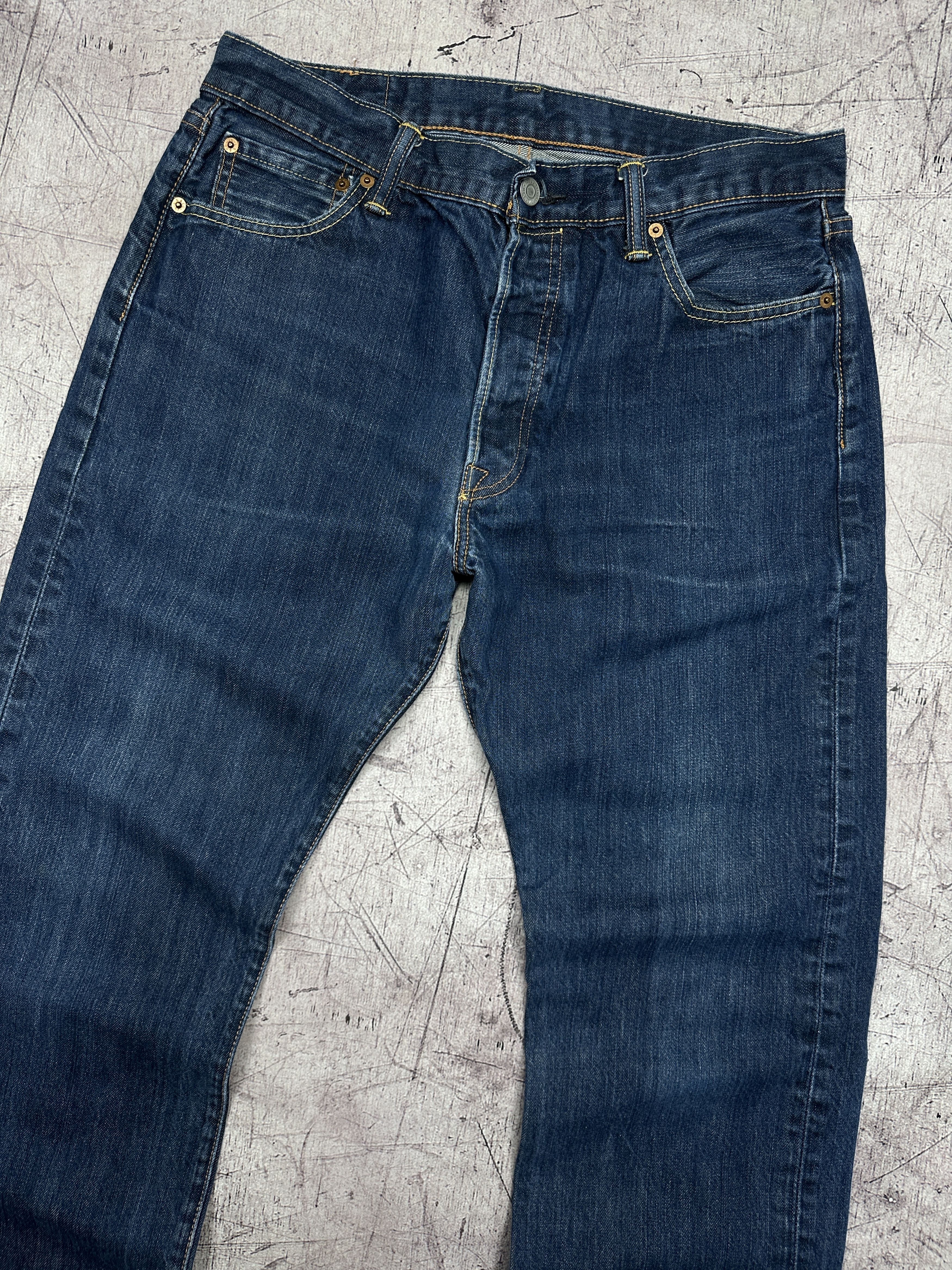 Levi's Levi's 501 Mens Denim Pants Jeans Size 34 x 32 Size US 34 / EU 50 - 6 Thumbnail