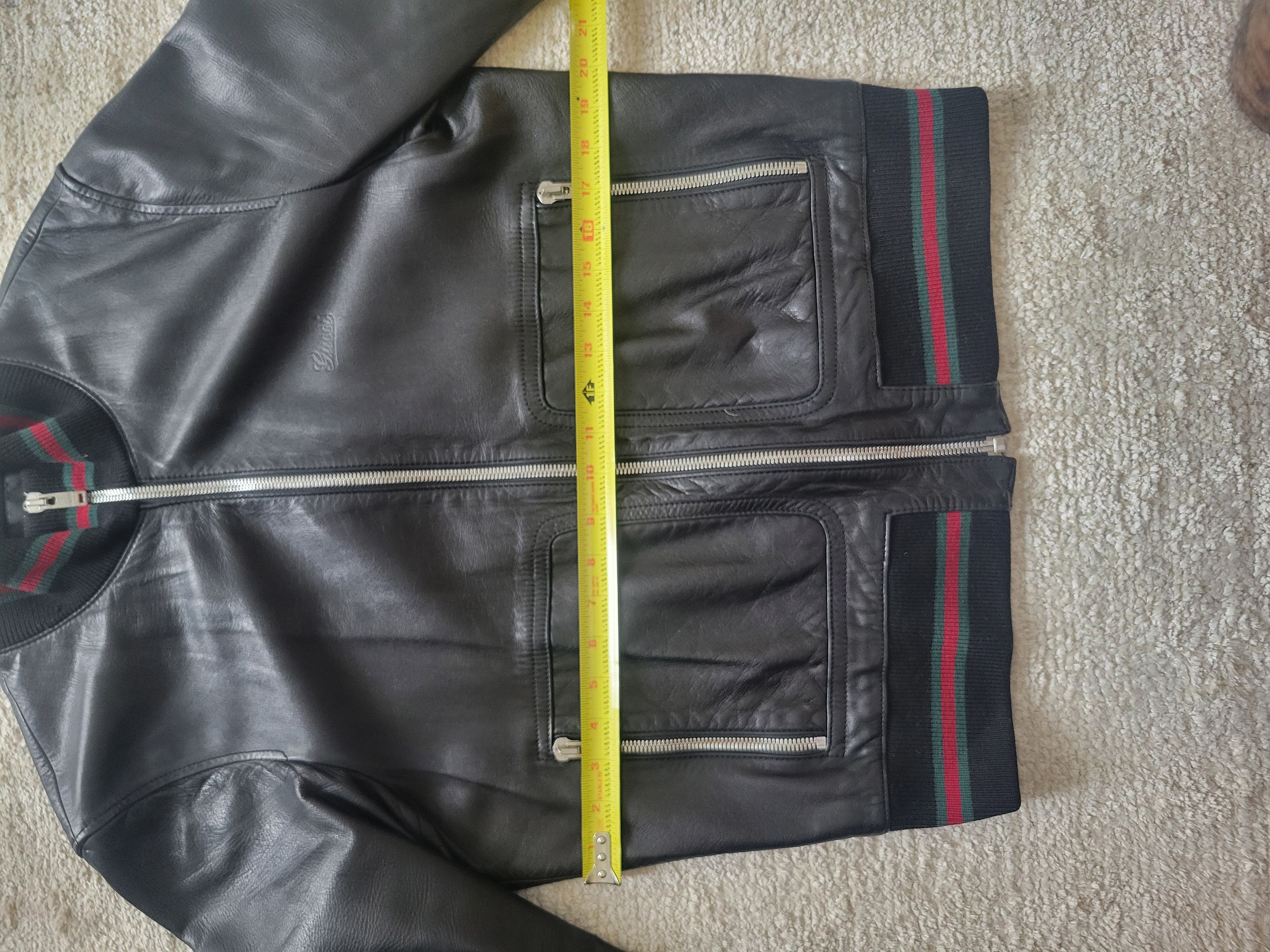 Gucci Gucci icon leather jacket Size US M / EU 48-50 / 2 - 7 Thumbnail
