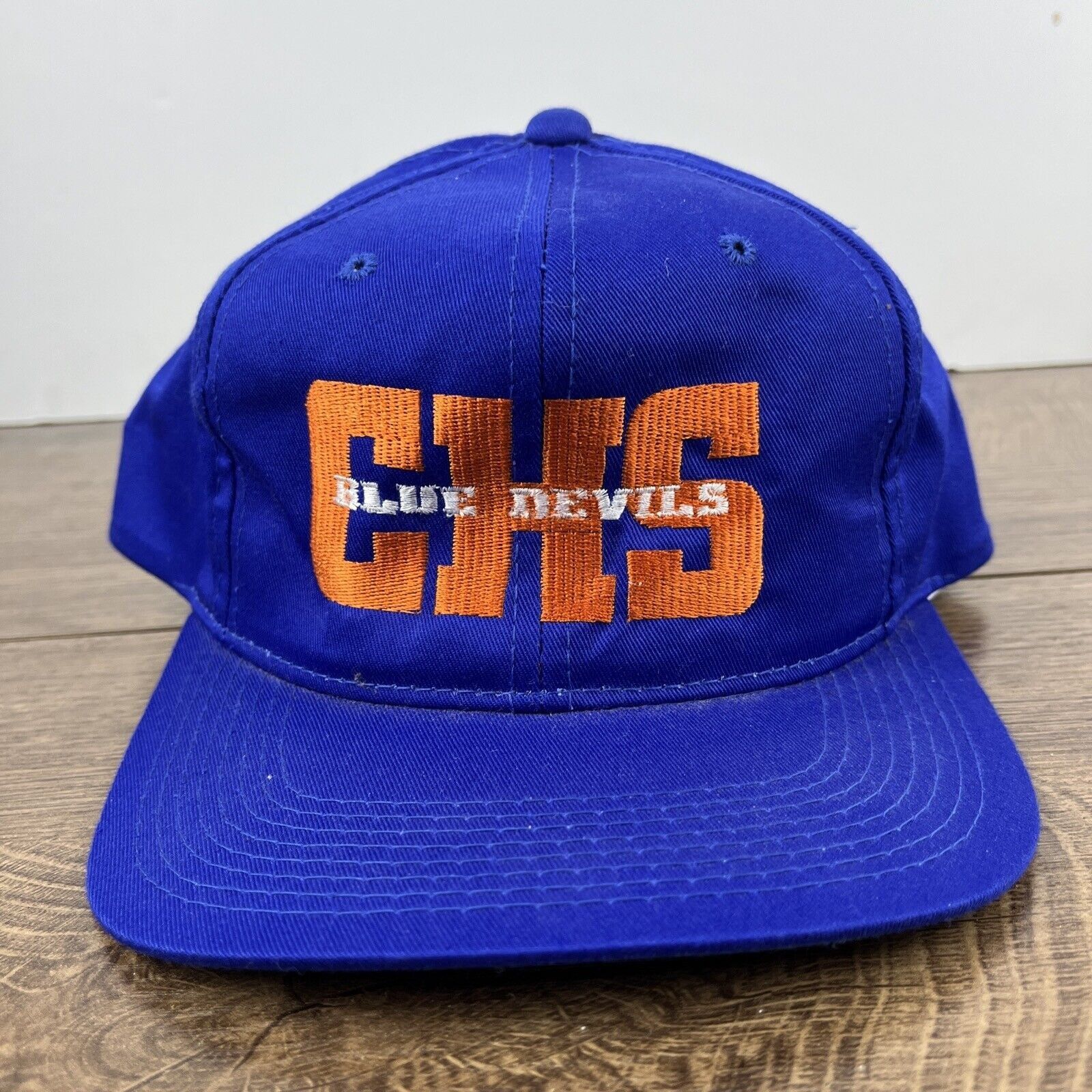 Other CHS Blue Devils Hat CHS Blue Hat Snapback Adjustable Adult S Size ONE SIZE - 5 Thumbnail