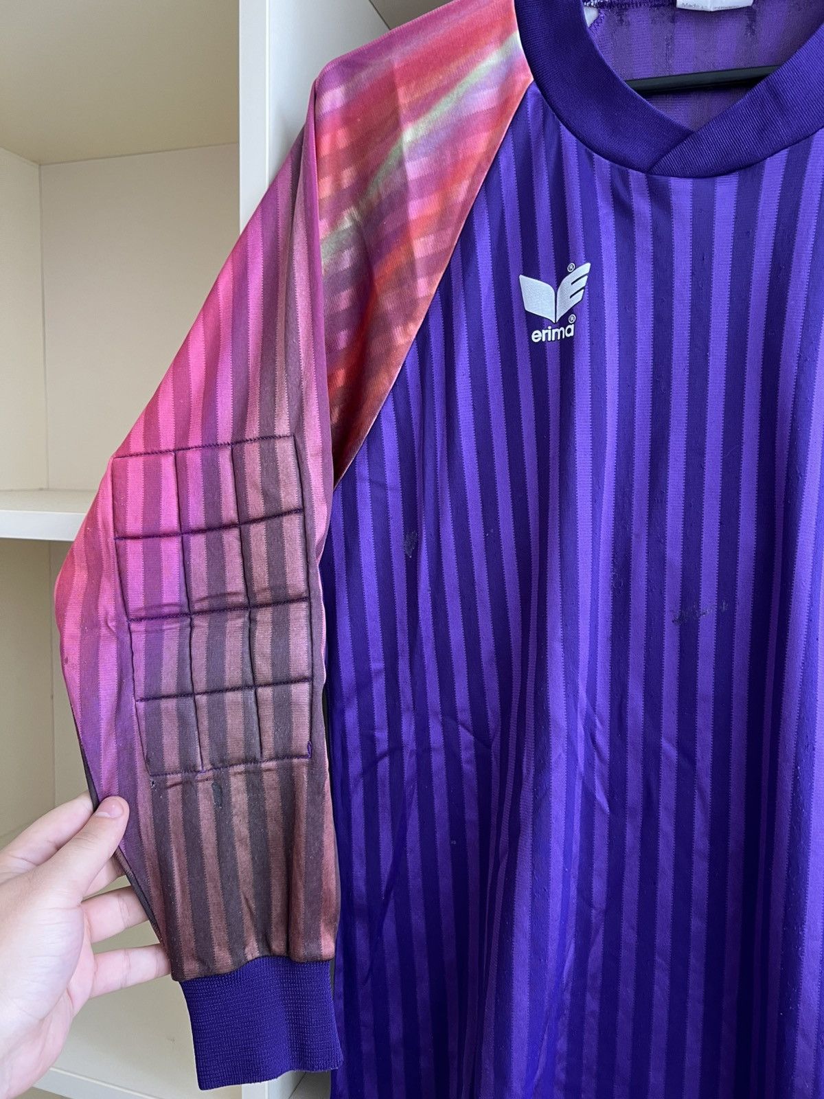 Erima Vintage Erima Goalkeeper Football Long Sleeve Jersey Size S Size US S / EU 44-46 / 1 - 12 Thumbnail