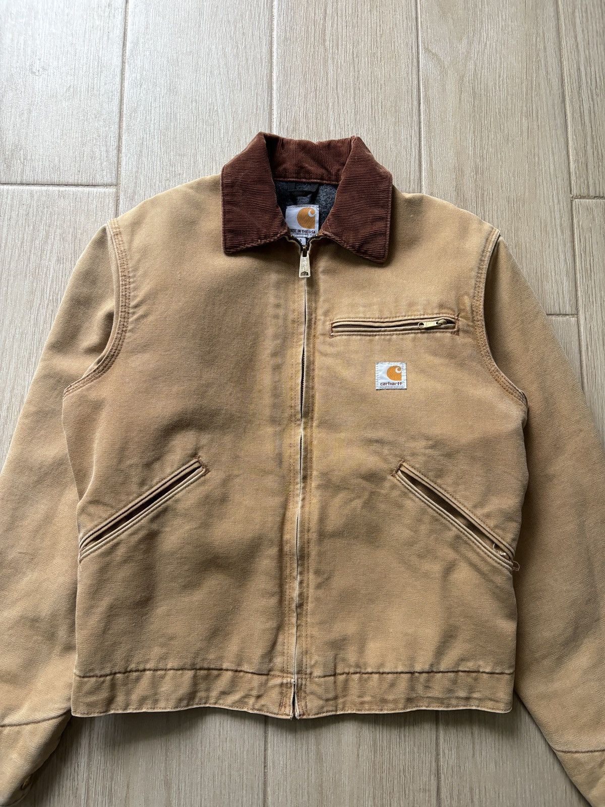 Carhartt Carhartt Detroit Jacket J001 BRN Size US S / EU 44-46 / 1 - 7 Thumbnail