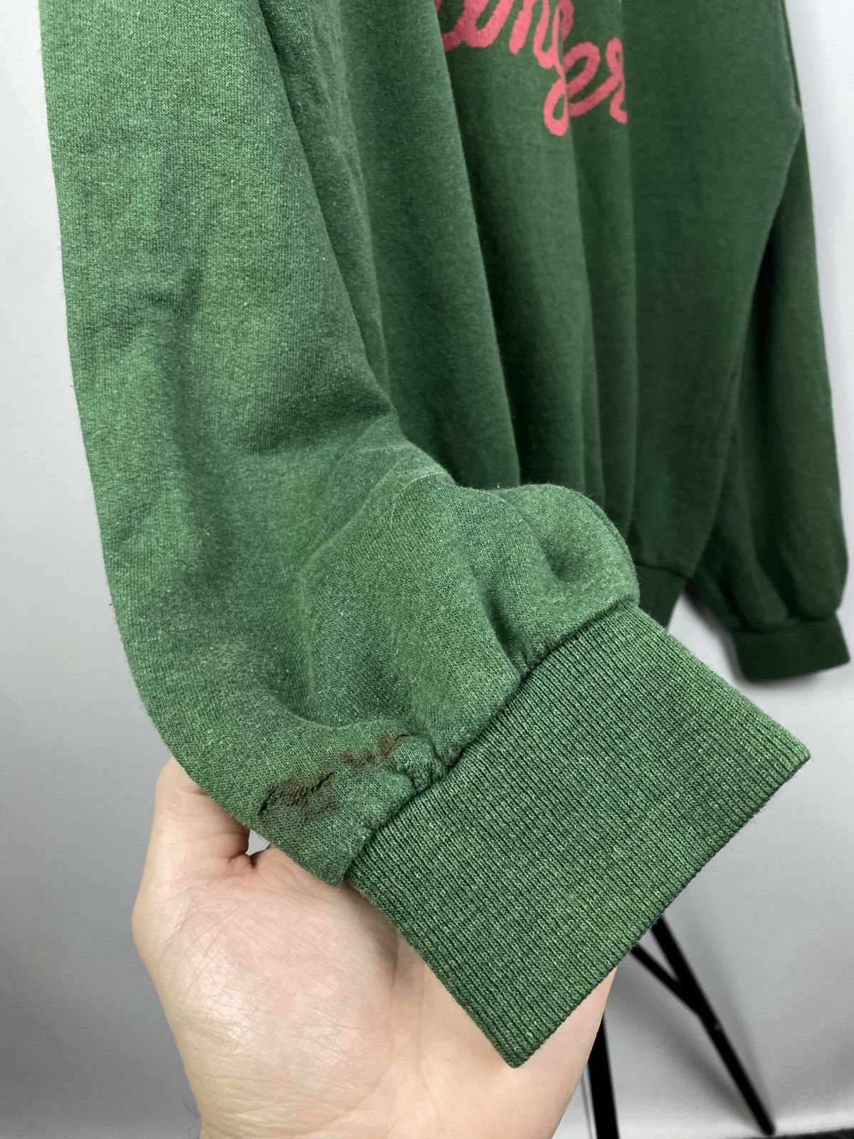 Vintage × Wrangler Vintage 90s Wrangler USA BOXY Sweatshirt Size US XL / EU 56 / 4 - 5 Thumbnail