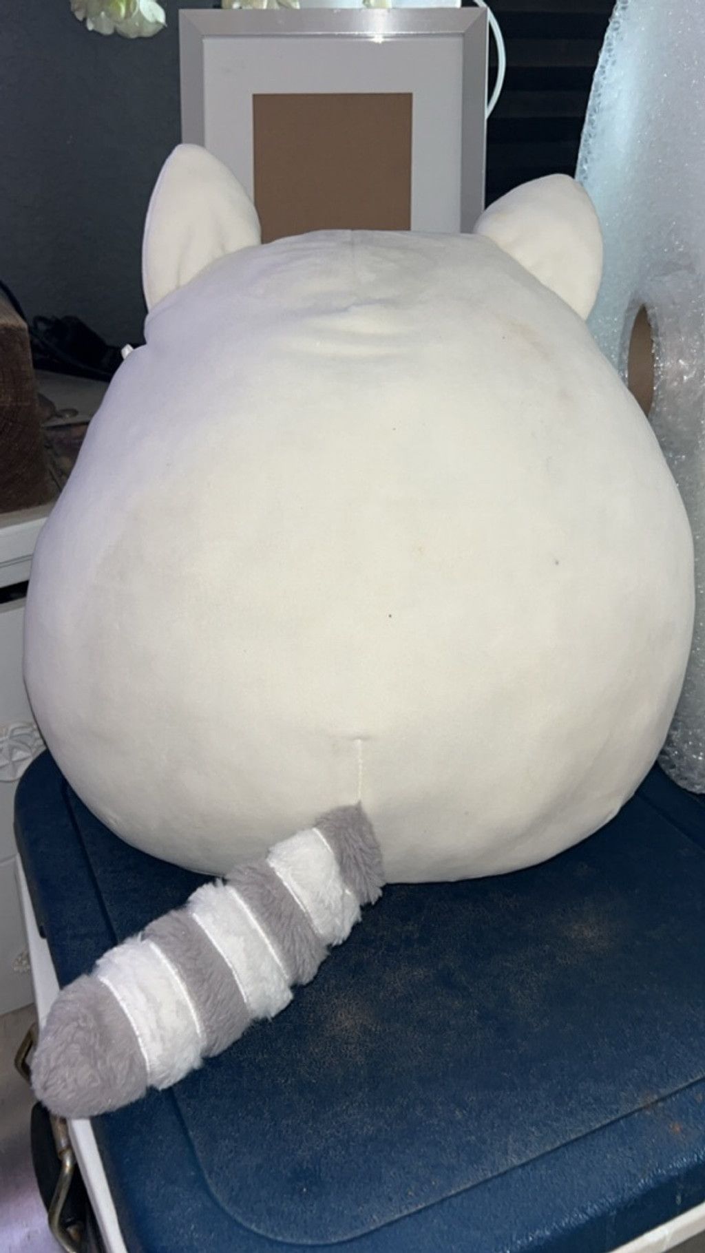 Other Squishmallow White & Gray Raccoon Stuffed Animal One Size Size ONE SIZE - 3 Thumbnail