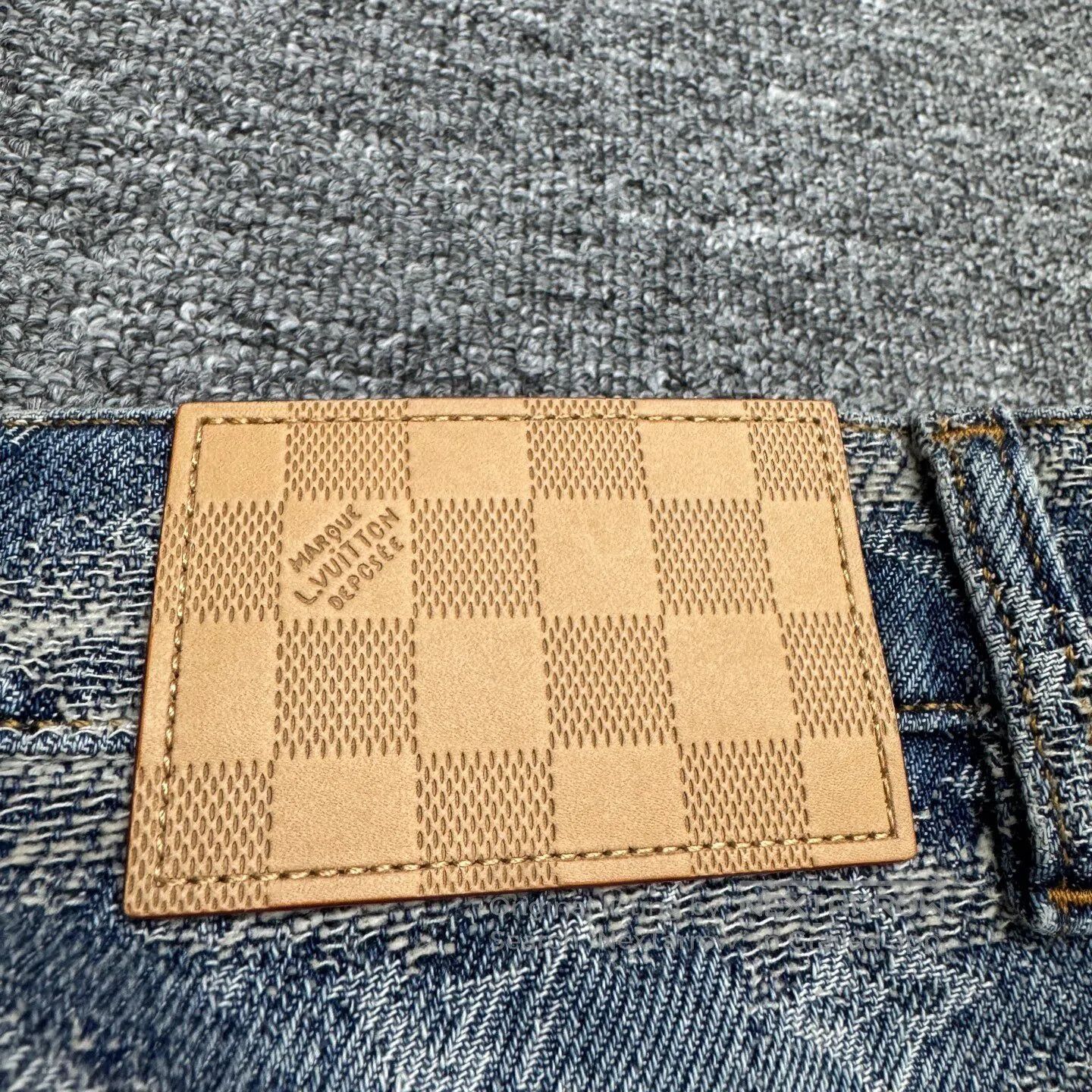 Louis Vuitton Louis Vuitton ss26 MONOGRAM printed floral denim jeans| Size US 30 / EU 46 - 4 Thumbnail