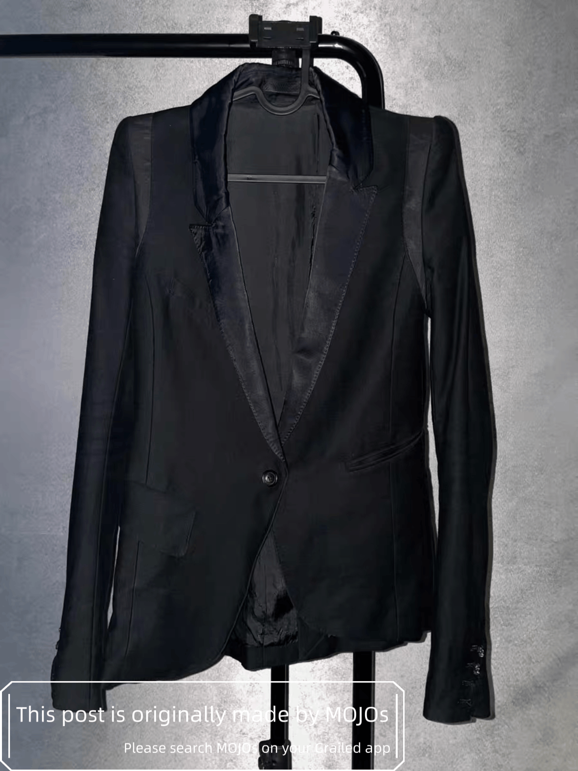 Sz 1 If Six Was Nine JK W-PEAK Hyde Uneven Jacket