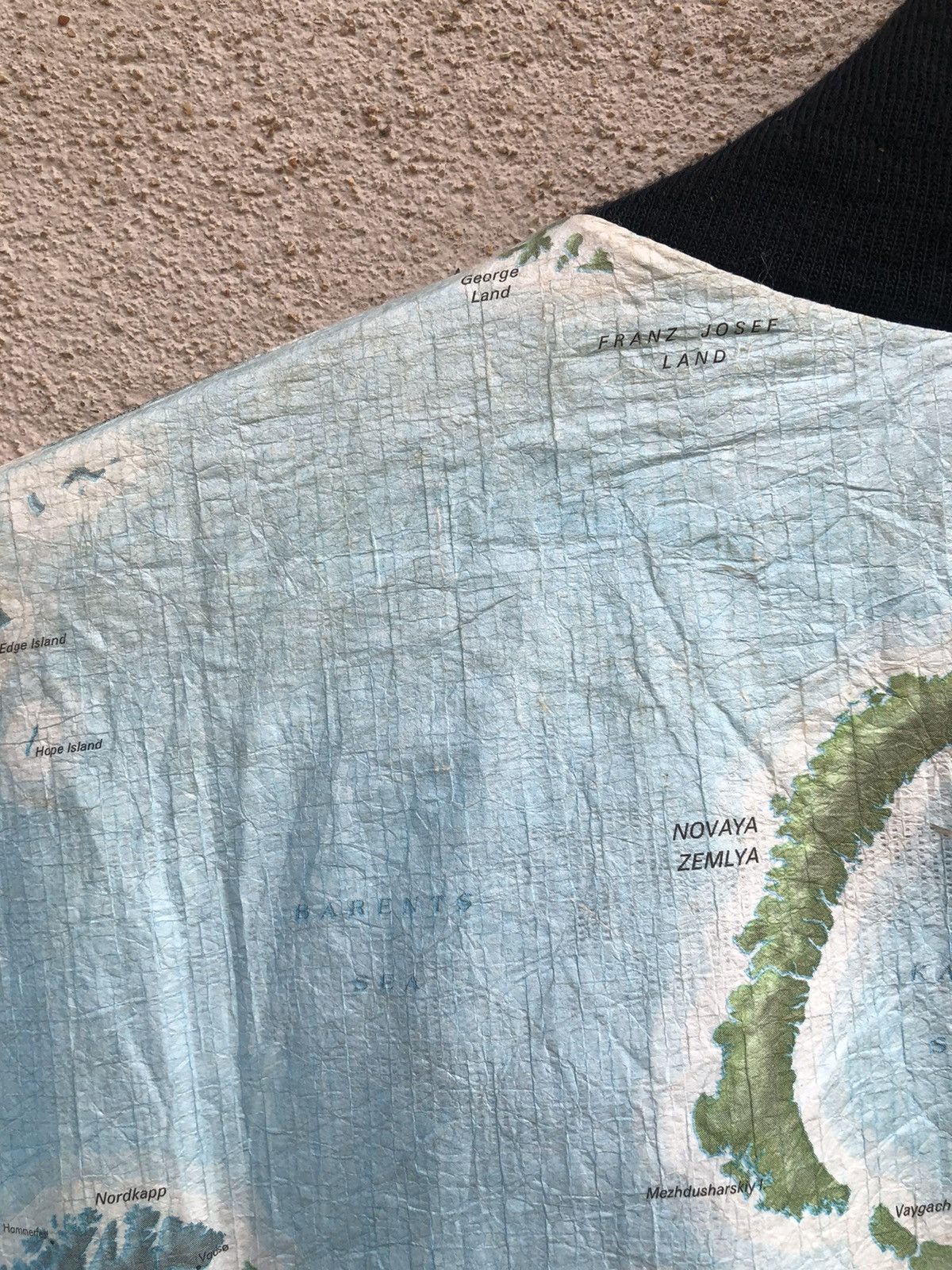 Nirvana × Vintage Rare!! Vintage 90s World Map Tyvek Jacket Kurt Cobain Style Size US M / EU 48-50 / 2 - 5 Thumbnail