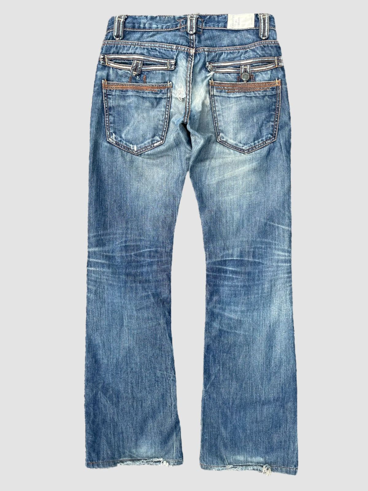 Taverniti Distressed Taverniti So Jeans Flare Jeans Size US 30 / EU 46 - 5 Thumbnail