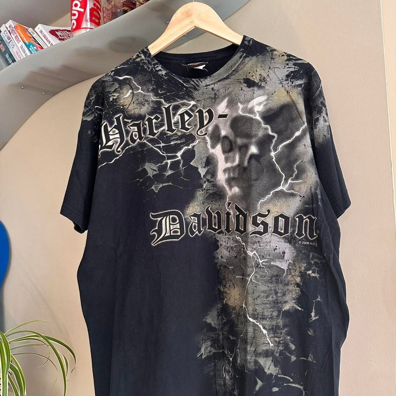 Harley Davidson × Vintage Vintage 2009 Harley Davidson Shirt Size US XL / EU 56 / 4 - 2 Thumbnail