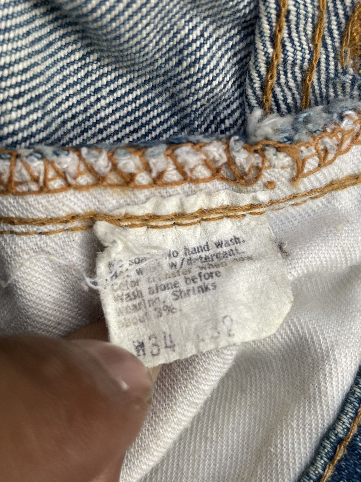 Levi's Vintage 1978 Levis 505 Size US 34 / EU 50 - 18 Thumbnail