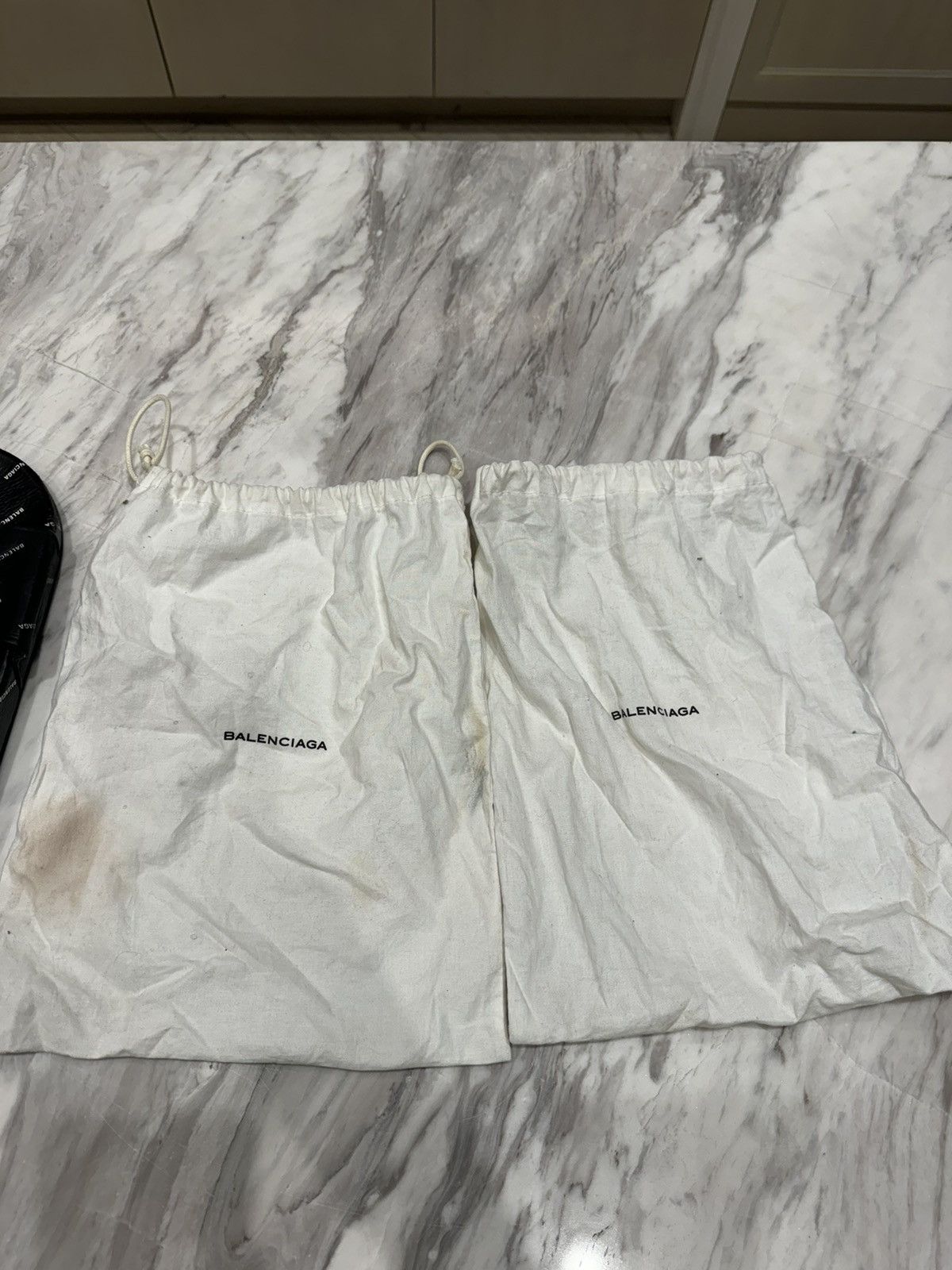 Balenciaga Balenciaga Leather Monogram sliders Size US 10 / EU 43 - 6 Thumbnail