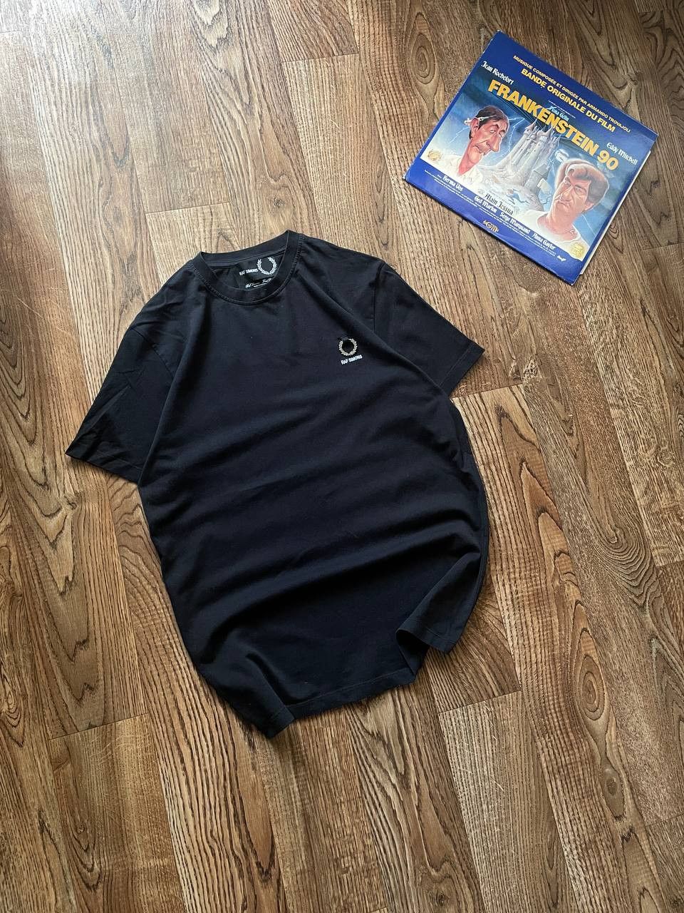 Fred Perry × Raf Simons Fred Perry X Raf Simons Vintage Black T-Shirt Size US S / EU 44-46 / 1 - 2 Thumbnail