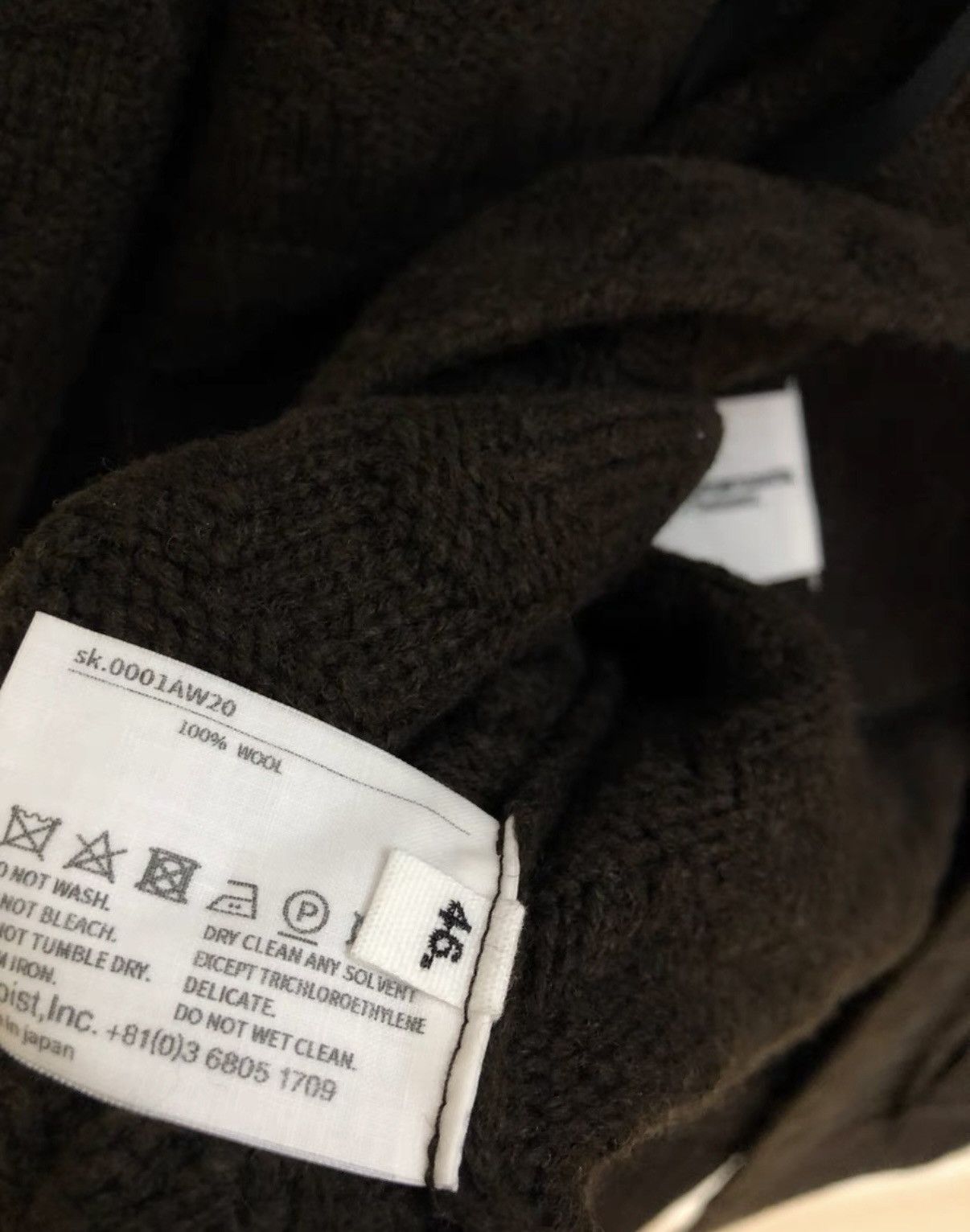 Takahiromiyashita The Soloist. TAKAHIROMIYASHITA THE SOLOIST takahiro miyashita sweater Size US S / EU 44-46 / 1 - 7 Thumbnail