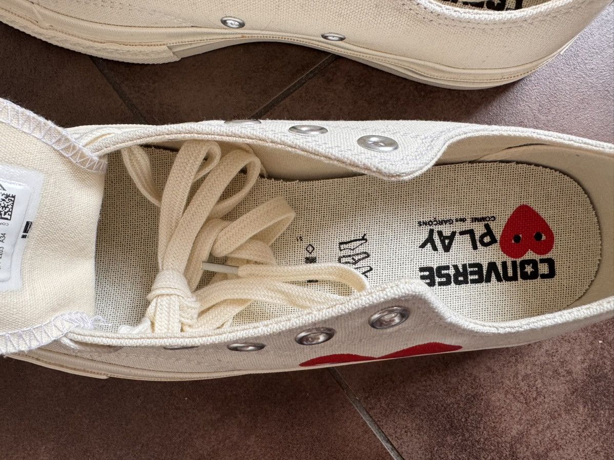 Comme des Garcons PLAY × Converse Converse X CDG Size US 8.5 / EU 41-42 - 8 Thumbnail
