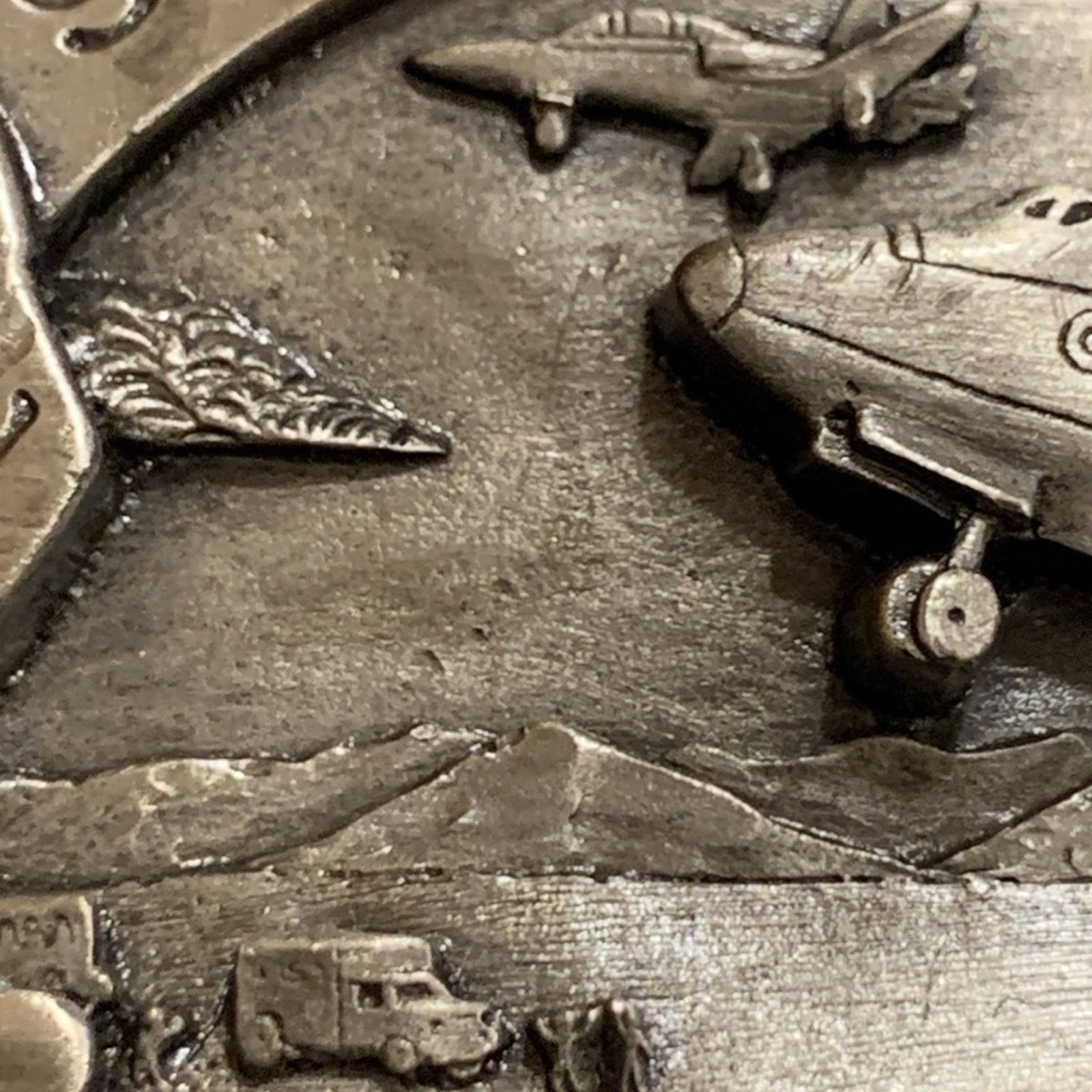 Vintage 1982 Space Shuttle Columbia pewter NASA belt buckle Size ONE SIZE - 13 Thumbnail