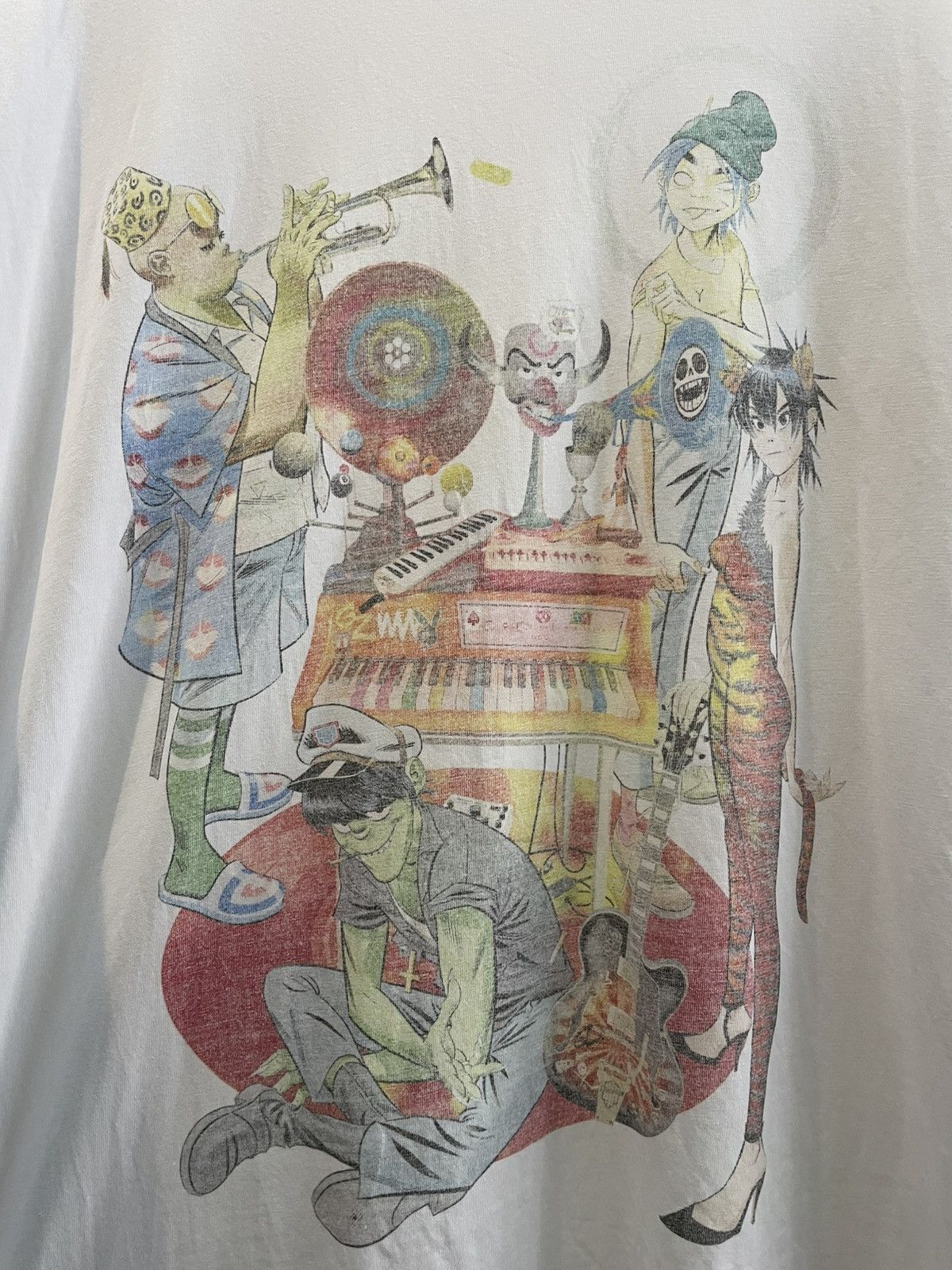 Band Tees Very Rare Gorillaz 00's Size US M / EU 48-50 / 2 - 2 Thumbnail