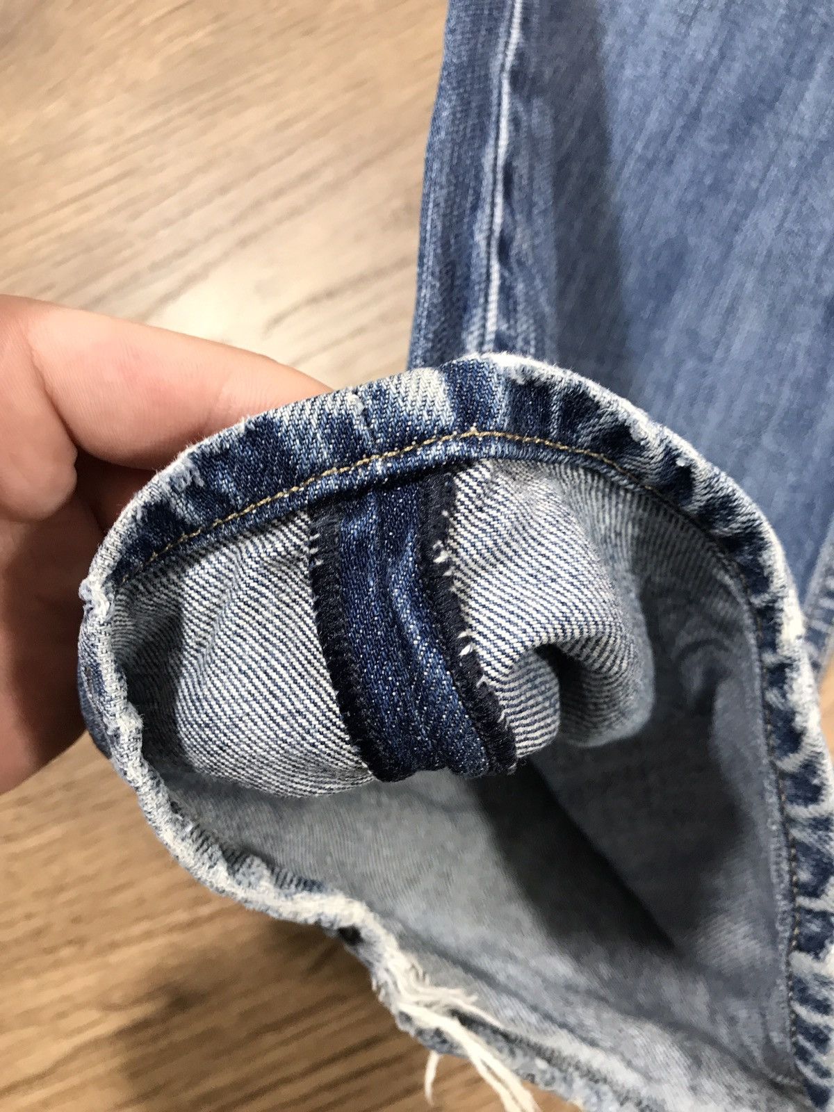 Diesel Diesel Vintage Distressed Denim Pants Jeans Size US 33 - 3 Thumbnail