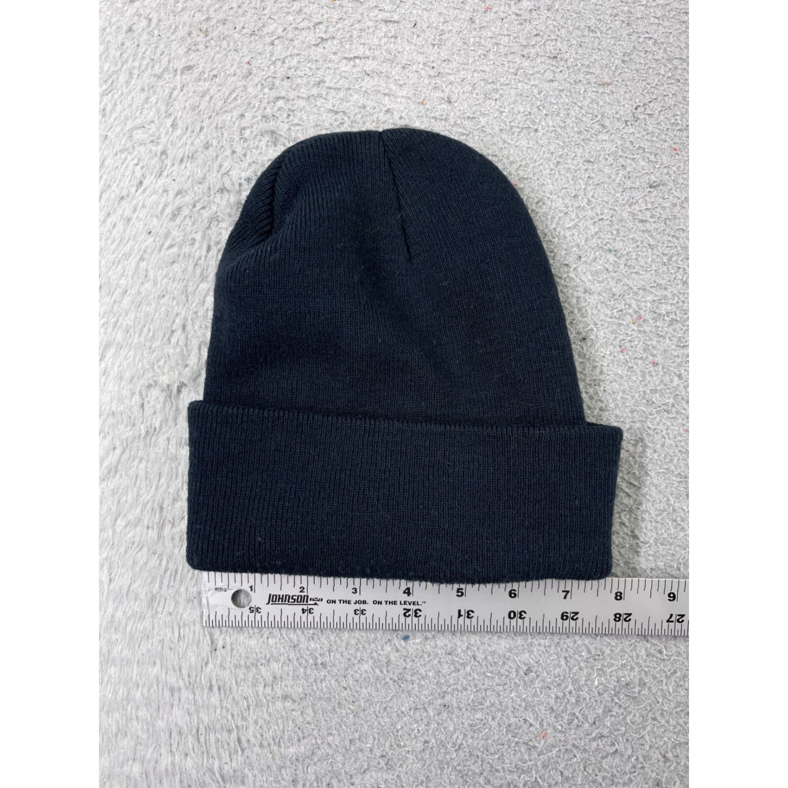 Port & Company R B Interiors Beanie Toque Adult One Size Blue Knit 100% Acrylic Furniture Store Size ONE SIZE - 3 Thumbnail