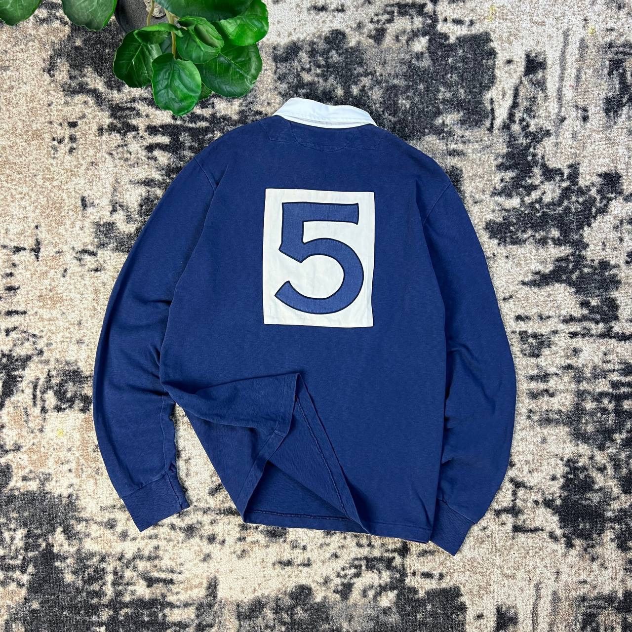Polo Ralph Lauren Polo Ralph Lauren Big Logo Chief Keef Rugby Long Sleeve Size US L / EU 52-54 / 3 - 2 Thumbnail