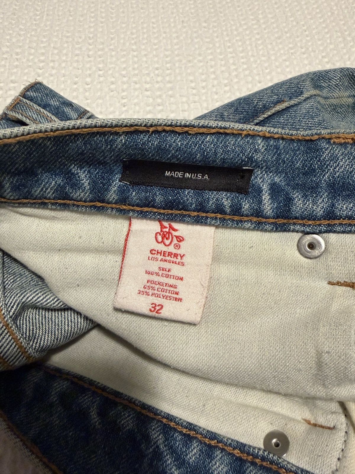 Cherry LA Cherry LA Straight Blue Denim Size US 32 / EU 48 - 5 Thumbnail