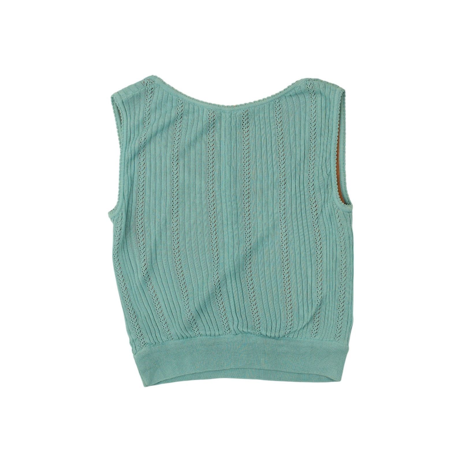Alaia Blue Viscose Top Size S / US 4 / IT 40 - 2 Thumbnail