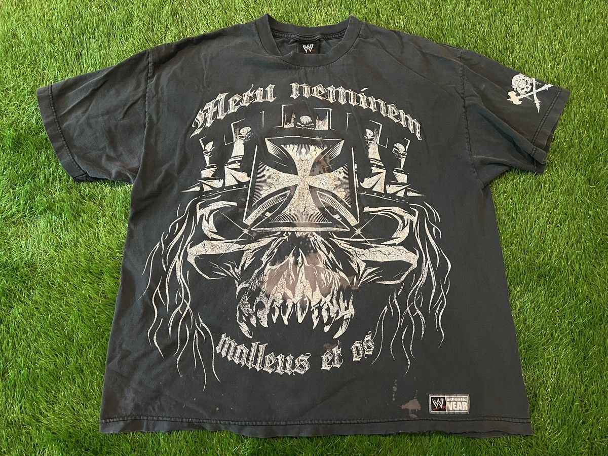 WWF Triple H WWE Double Sided Fear No One Hammer & Bone 2008 Size US XXL / EU 58 / 5 - 1 Thumbnail